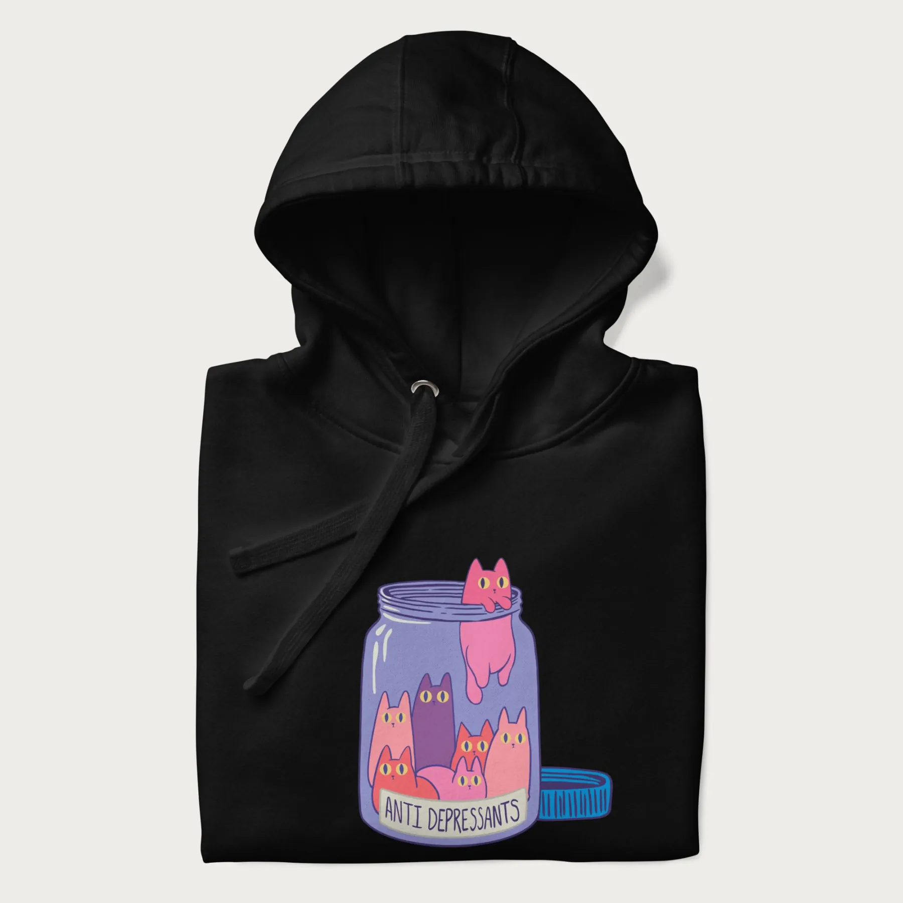 Anti-Depressants Cat Hoodie - Image 17