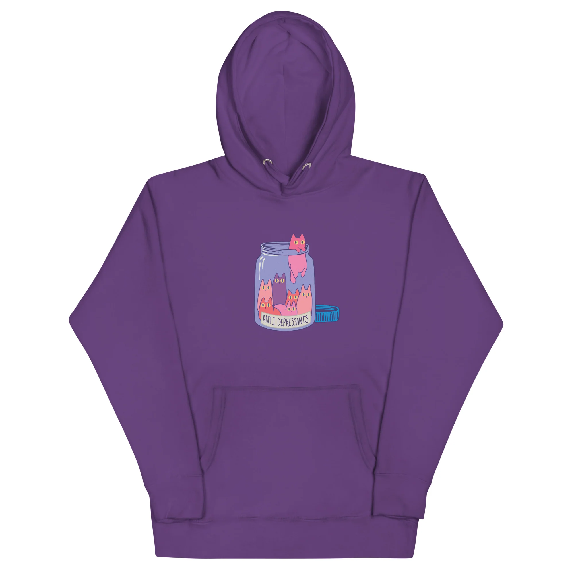 Anti-Depressants Cat Hoodie - Image 20