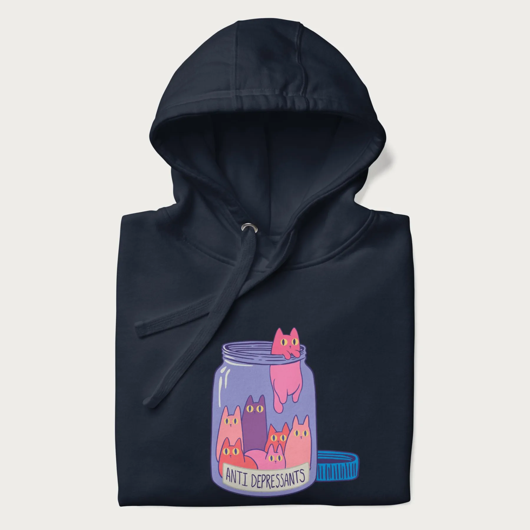 Anti-Depressants Cat Hoodie - Image 3
