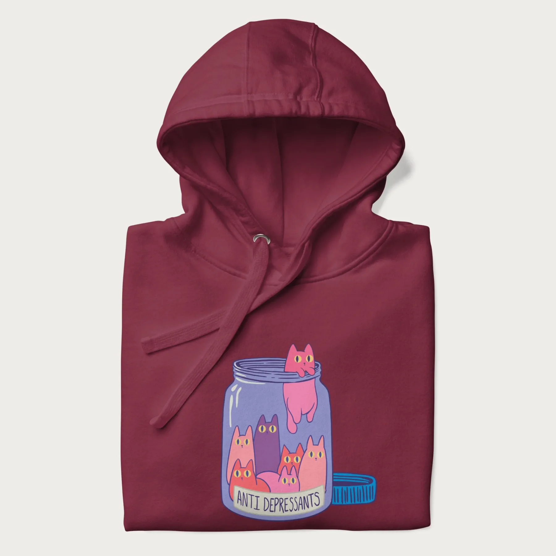 Anti-Depressants Cat Hoodie - Image 5