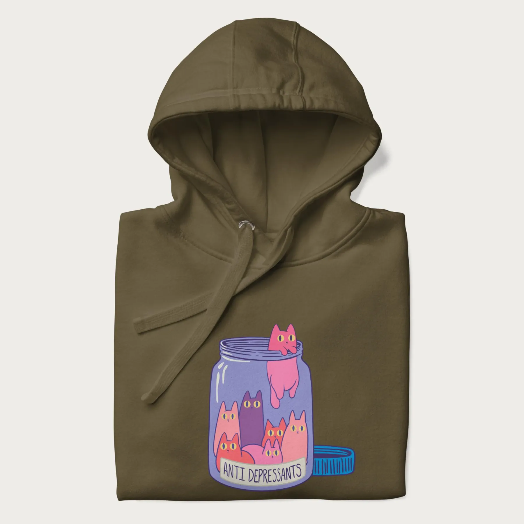 Anti-Depressants Cat Hoodie - Image 7