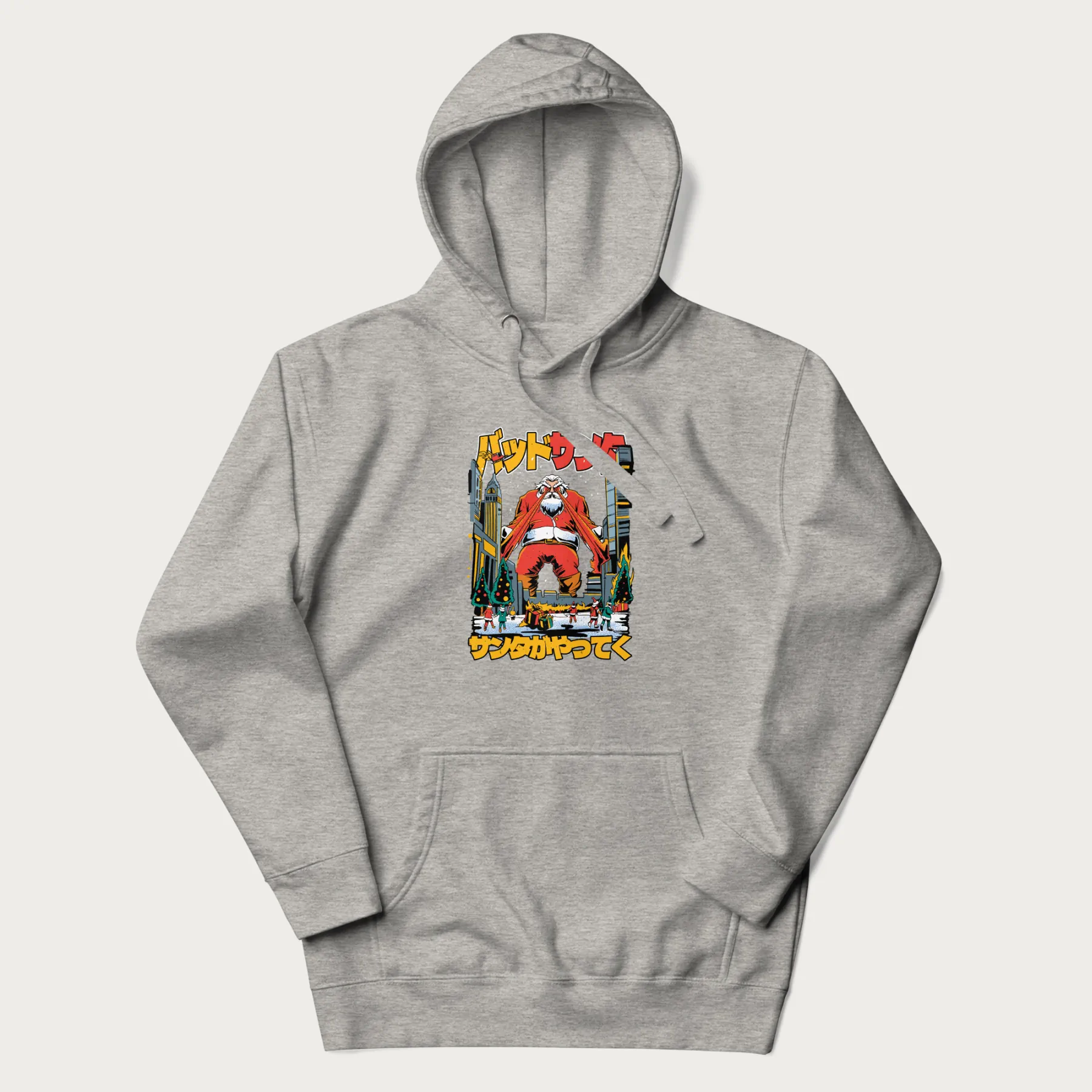 'Bad Santa' Japanese Hoodie - Image 10