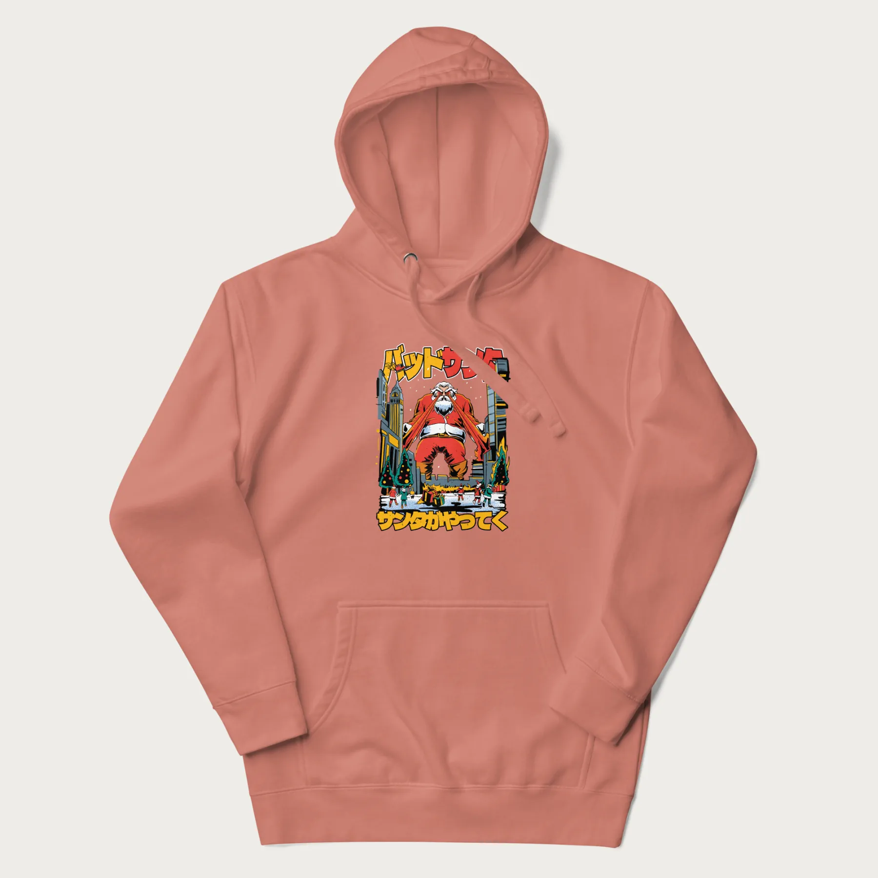'Bad Santa' Japanese Hoodie - Image 12