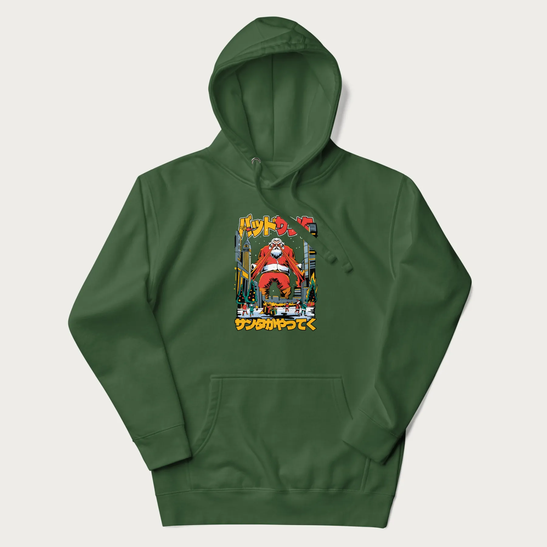 'Bad Santa' Japanese Hoodie - Image 14