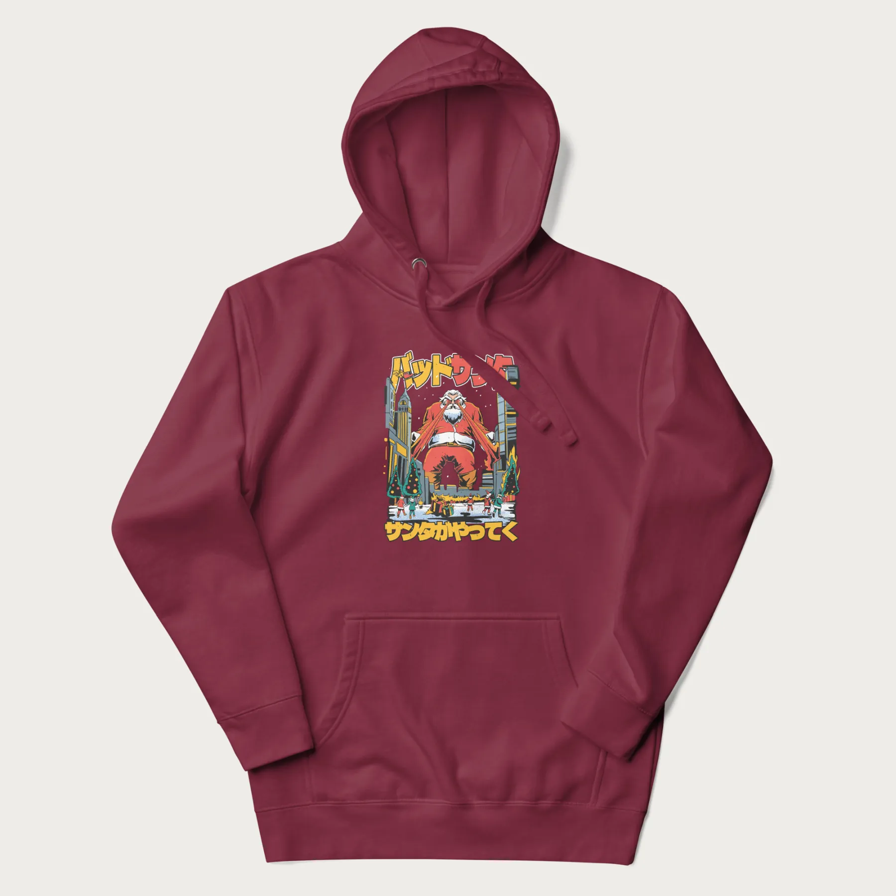'Bad Santa' Japanese Hoodie - Image 16