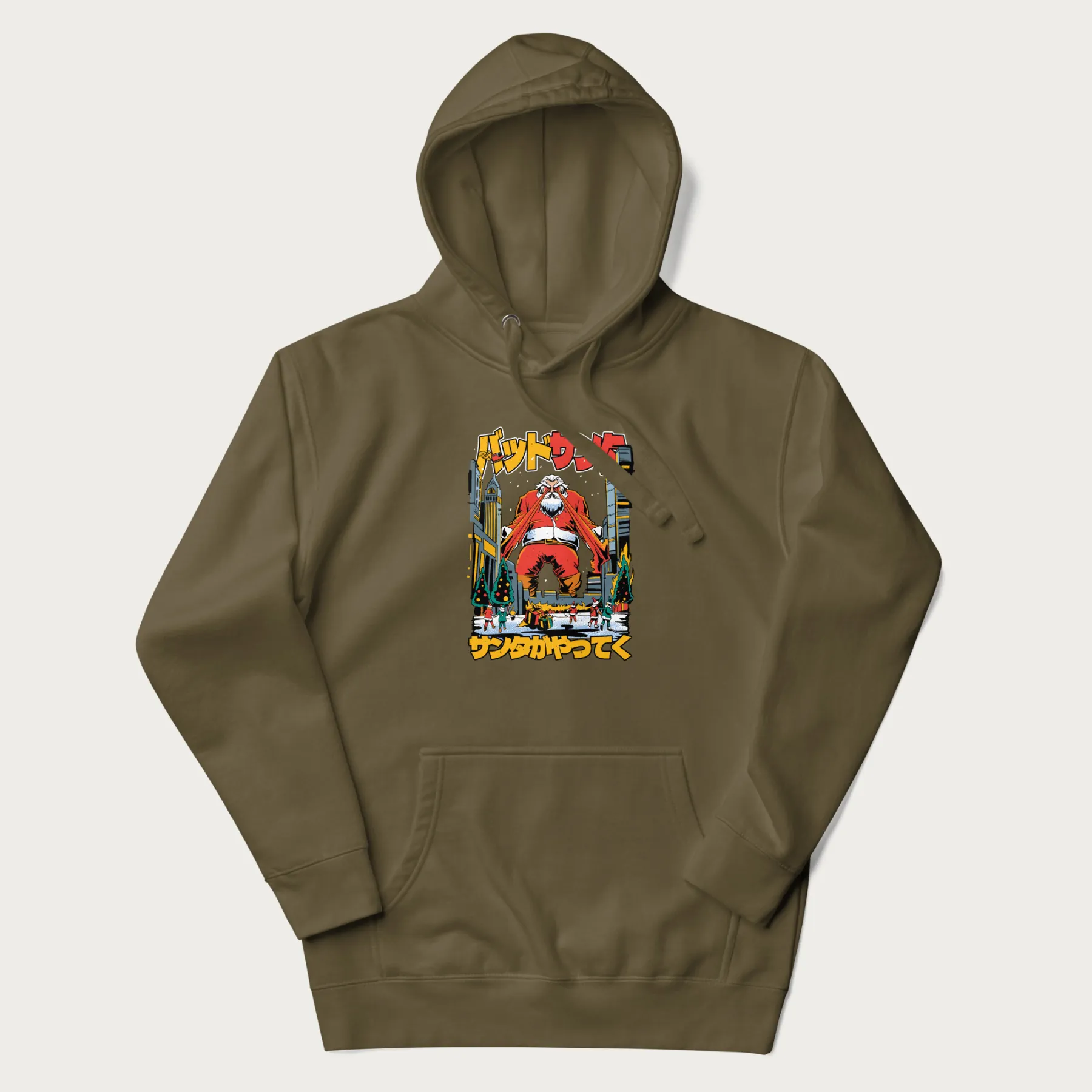'Bad Santa' Japanese Hoodie - Image 18