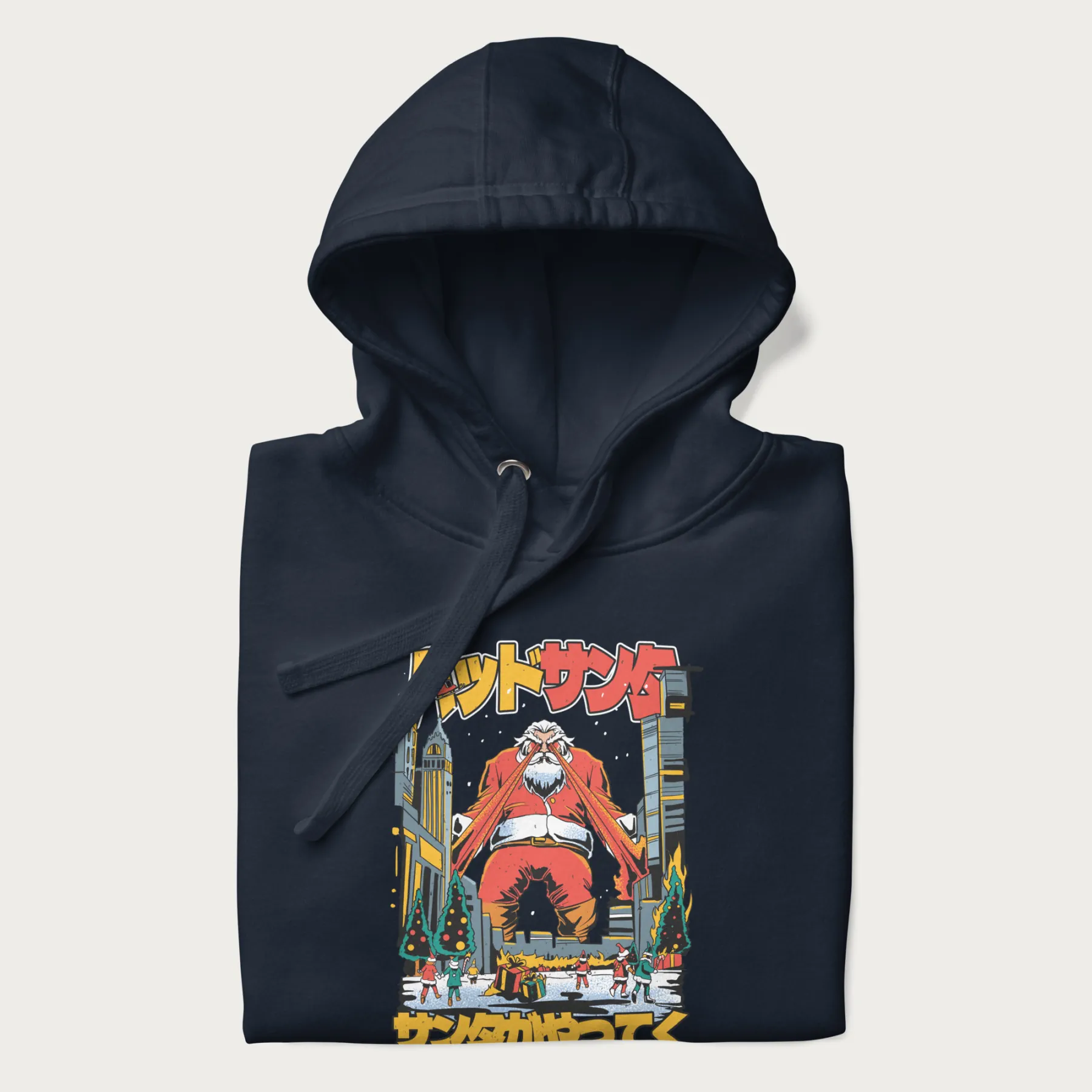 'Bad Santa' Japanese Hoodie - Image 19