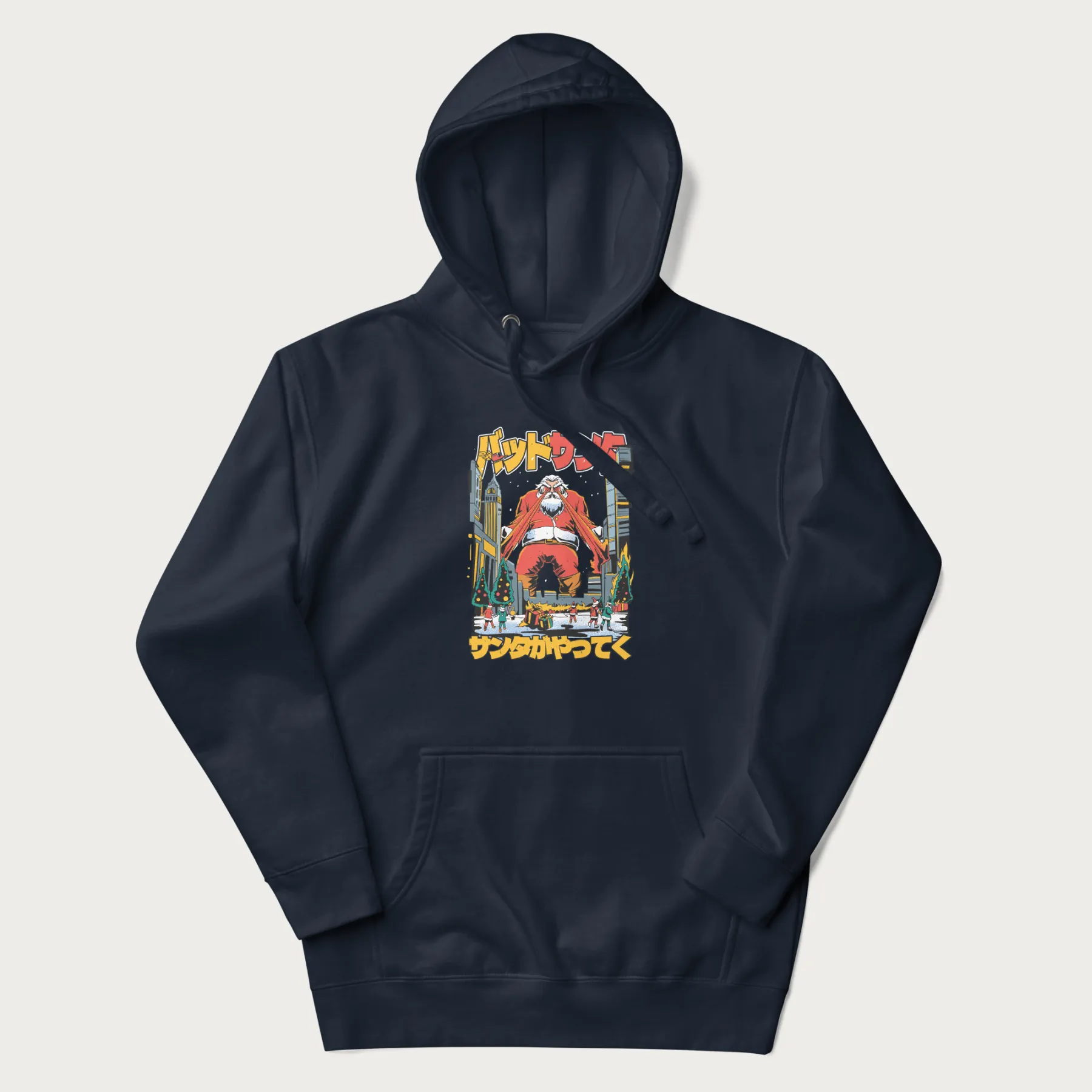 'Bad Santa' Japanese Hoodie - Image 20