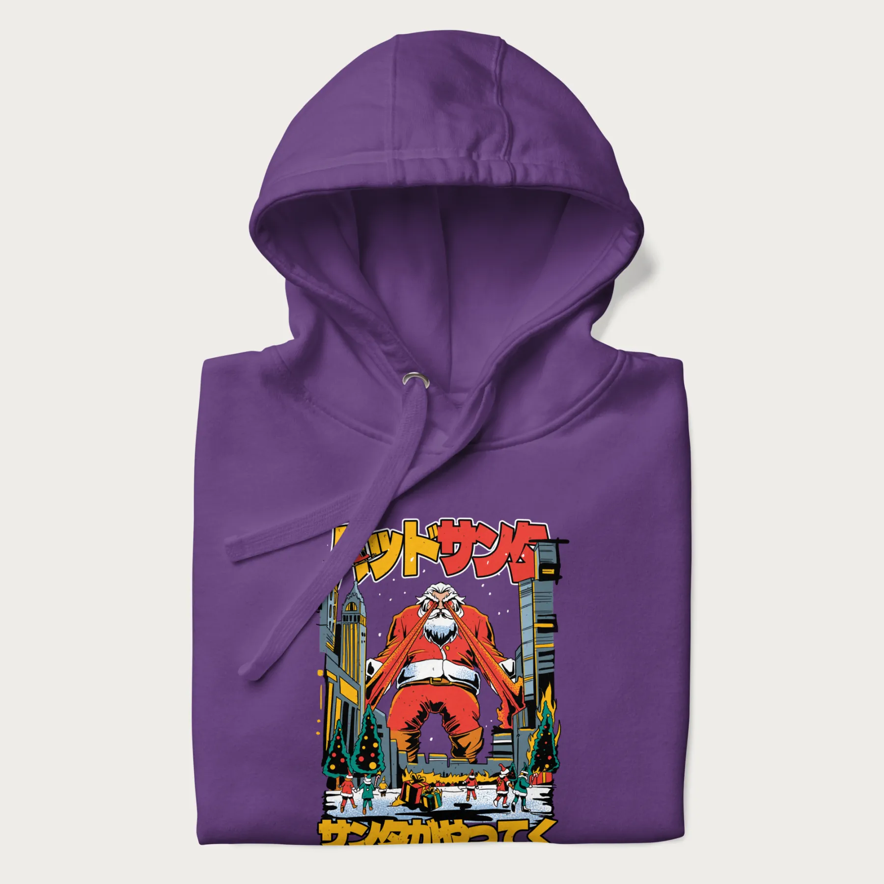 'Bad Santa' Japanese Hoodie - Image 21