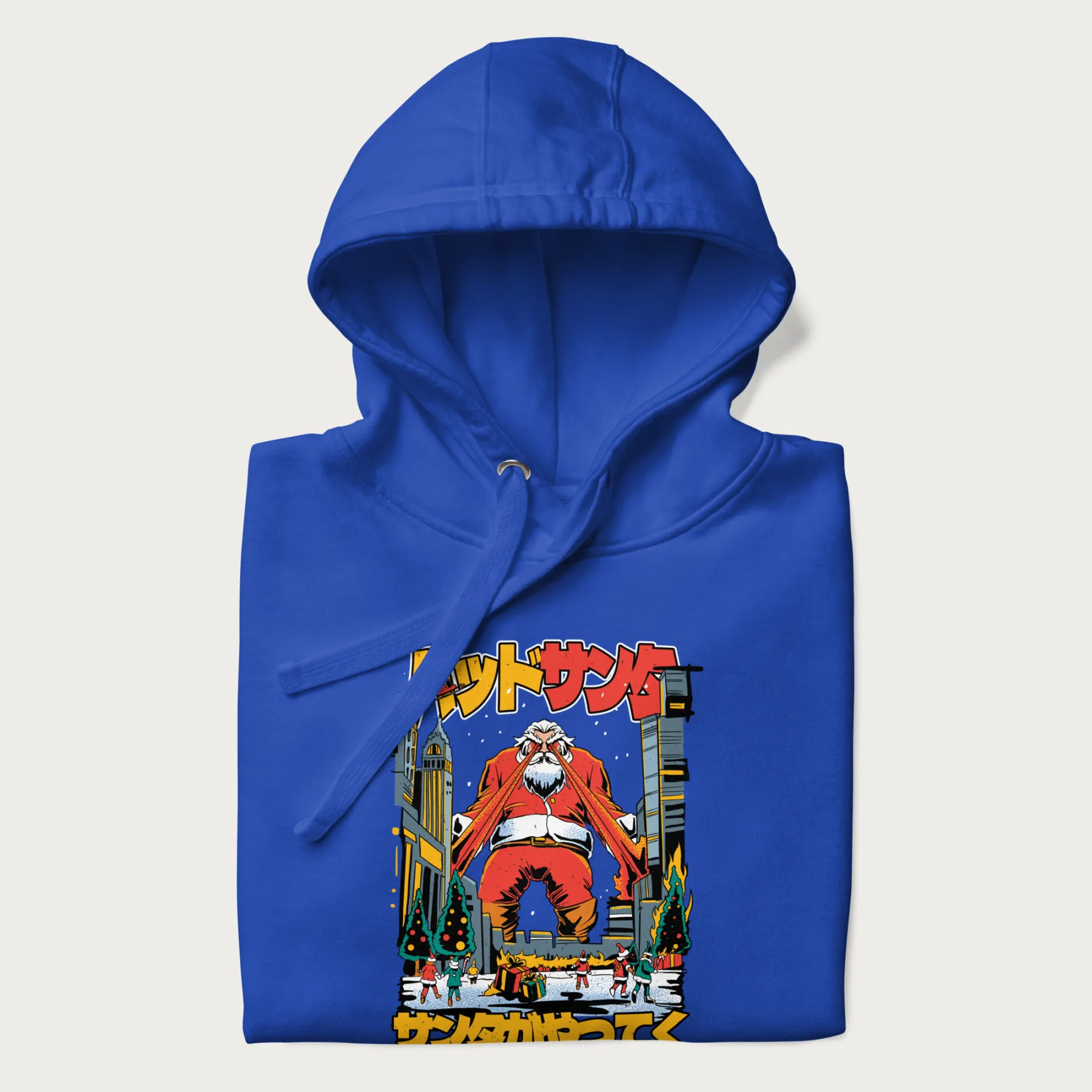 'Bad Santa' Japanese Hoodie - Image 23