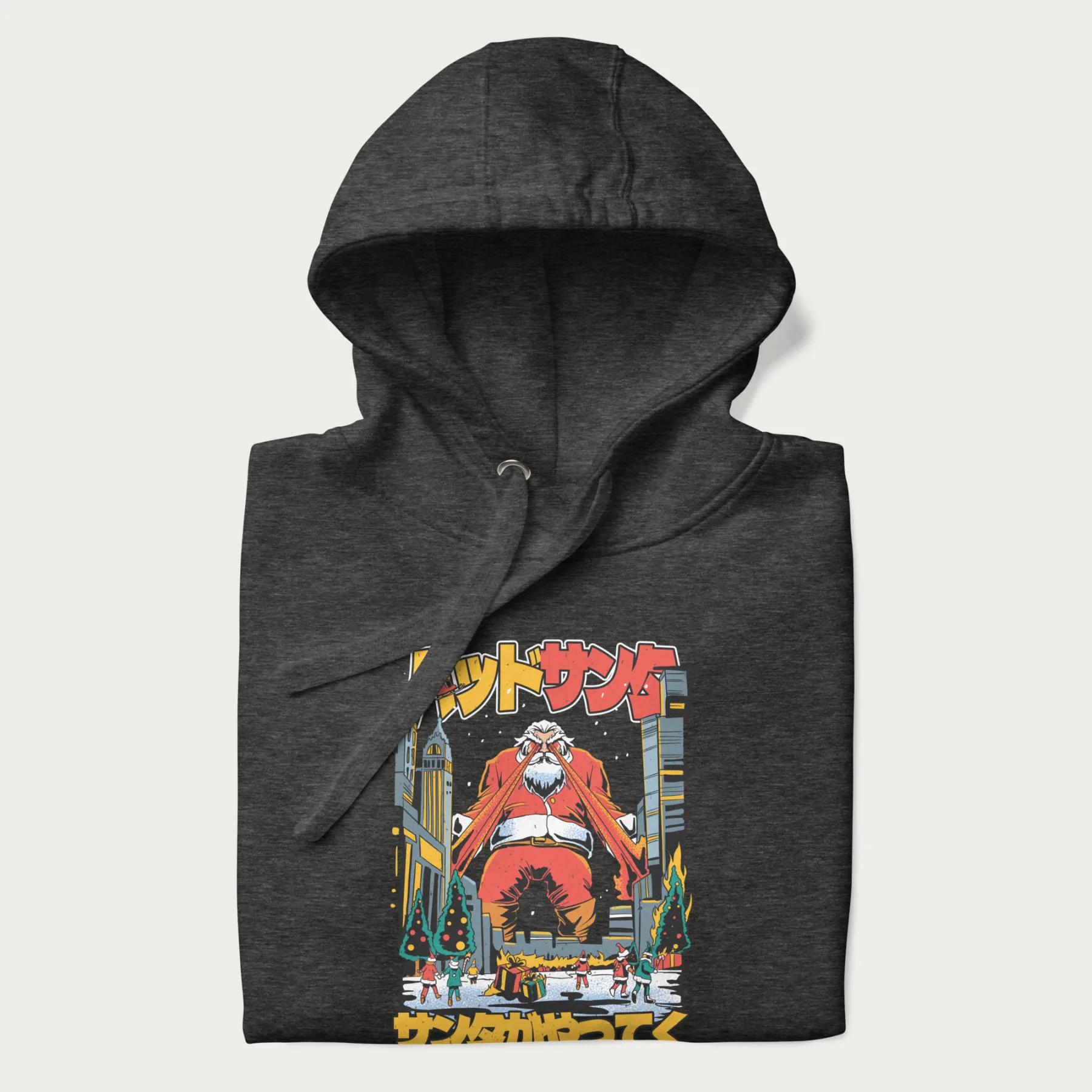 'Bad Santa' Japanese Hoodie - Image 3