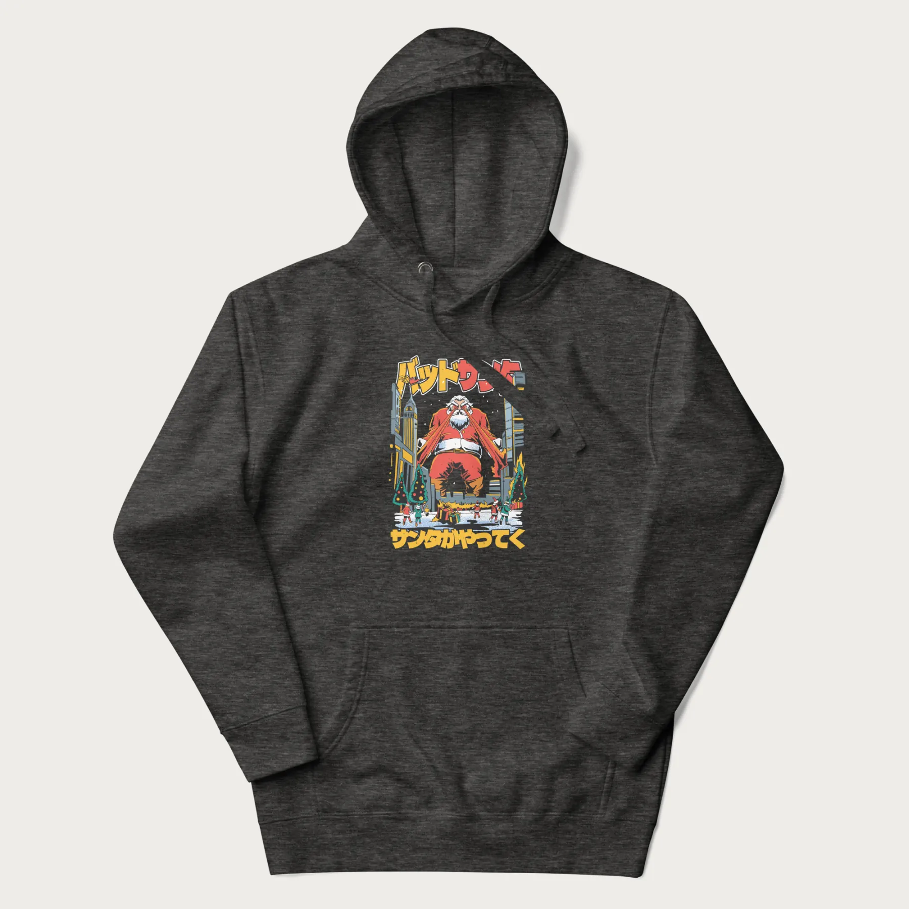 'Bad Santa' Japanese Hoodie - Image 4