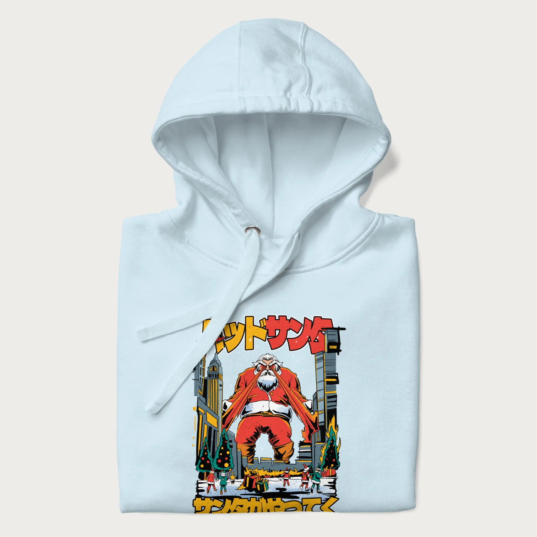 'Bad Santa' Japanese Hoodie - Image 7