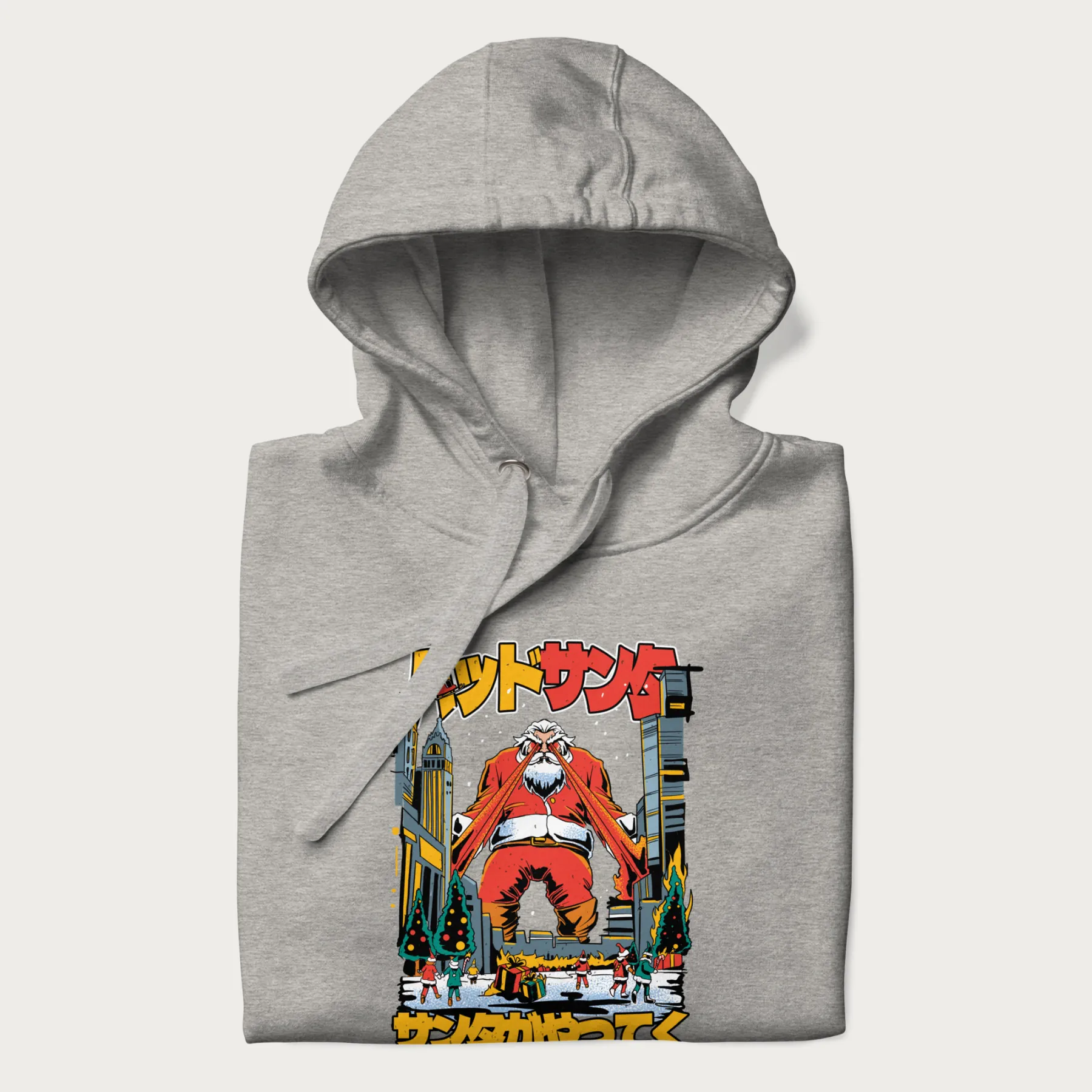 'Bad Santa' Japanese Hoodie - Image 9