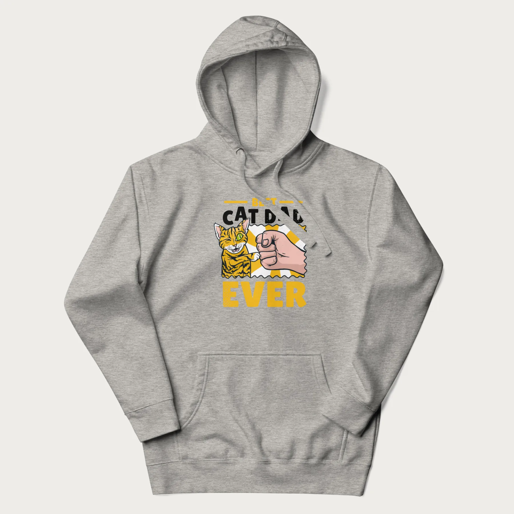 Best Cat Dad Ever Fist Pump Hoodie - Image 10