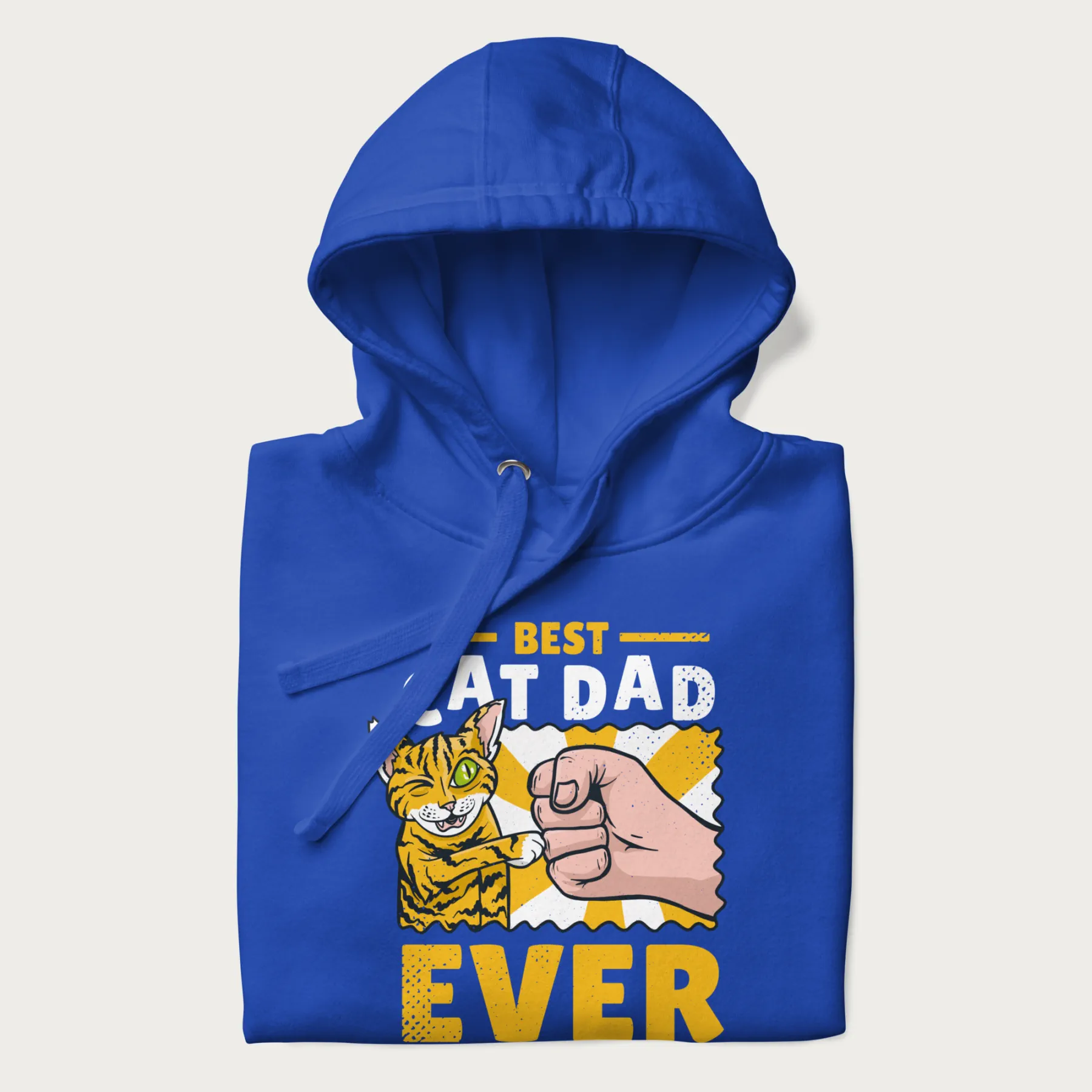 Best Cat Dad Ever Fist Pump Hoodie - Image 21