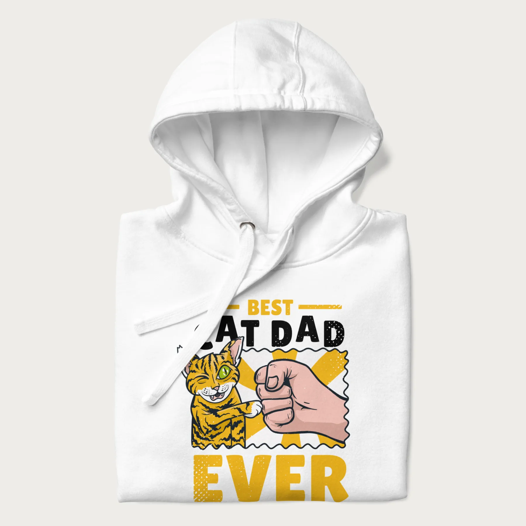 Best Cat Dad Ever Fist Pump Hoodie - Image 23