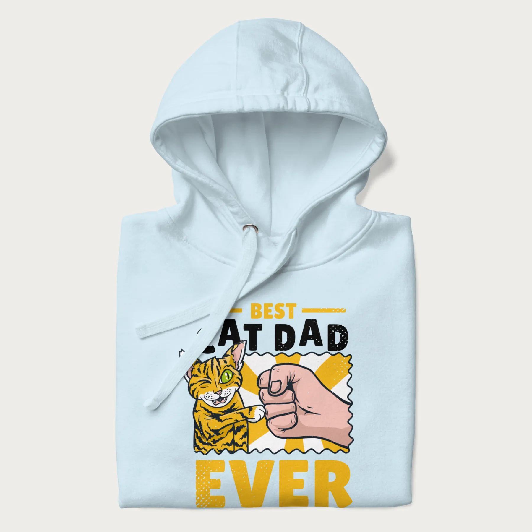 Best Cat Dad Ever Fist Pump Hoodie - Image 7