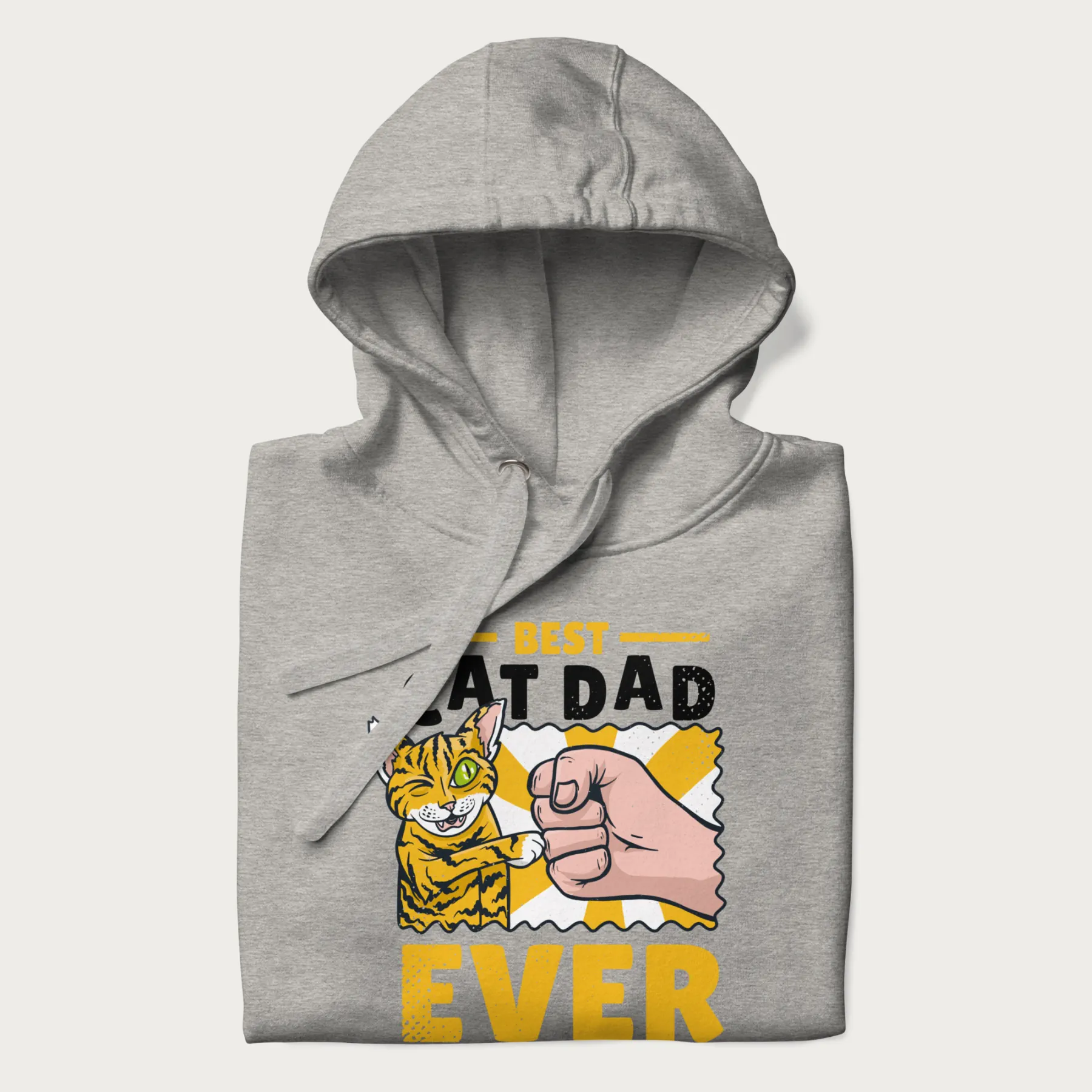 Best Cat Dad Ever Fist Pump Hoodie - Image 9