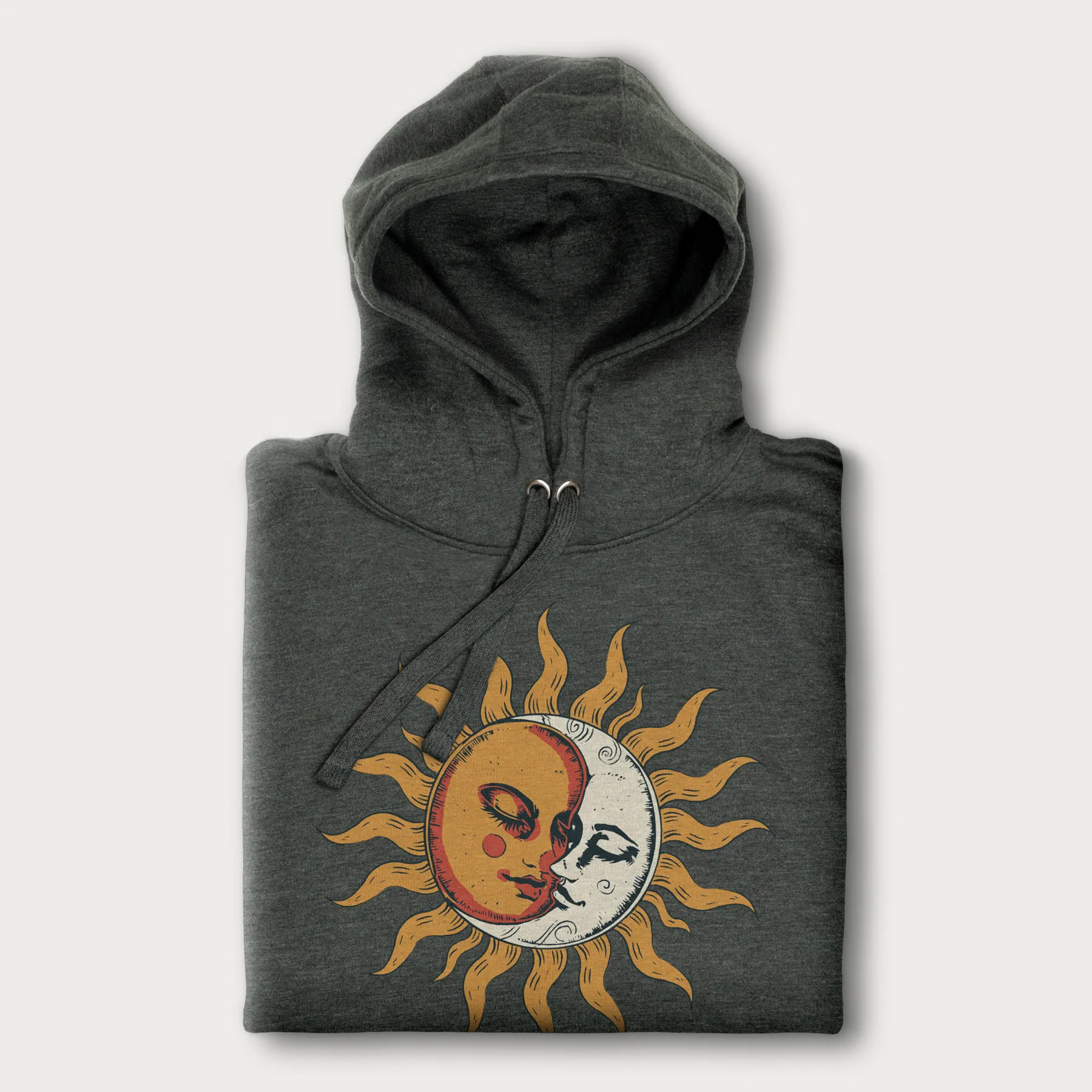 Celestial Lovers Sun and Moon Hoodie - Image 10