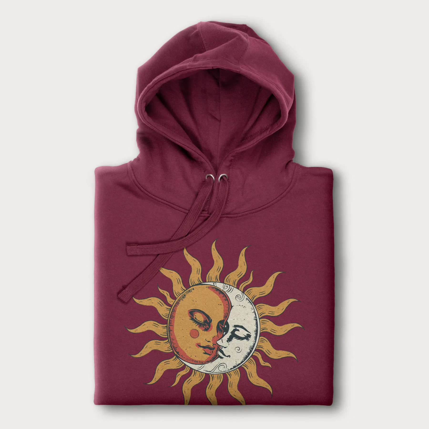Celestial Lovers Sun and Moon Hoodie - Image 16