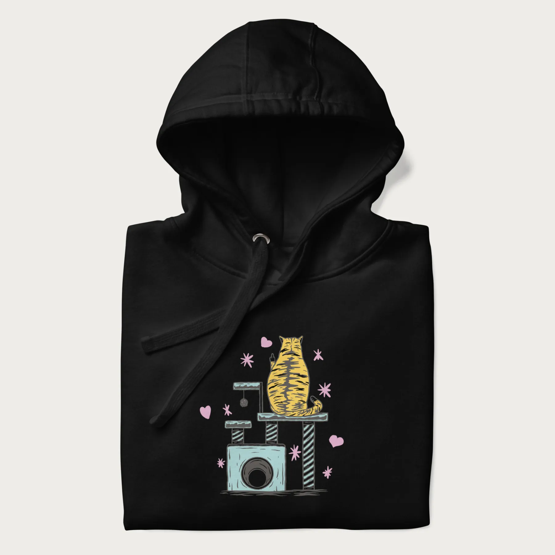 Cheeky Cat's Throne Hoodie - Image 3