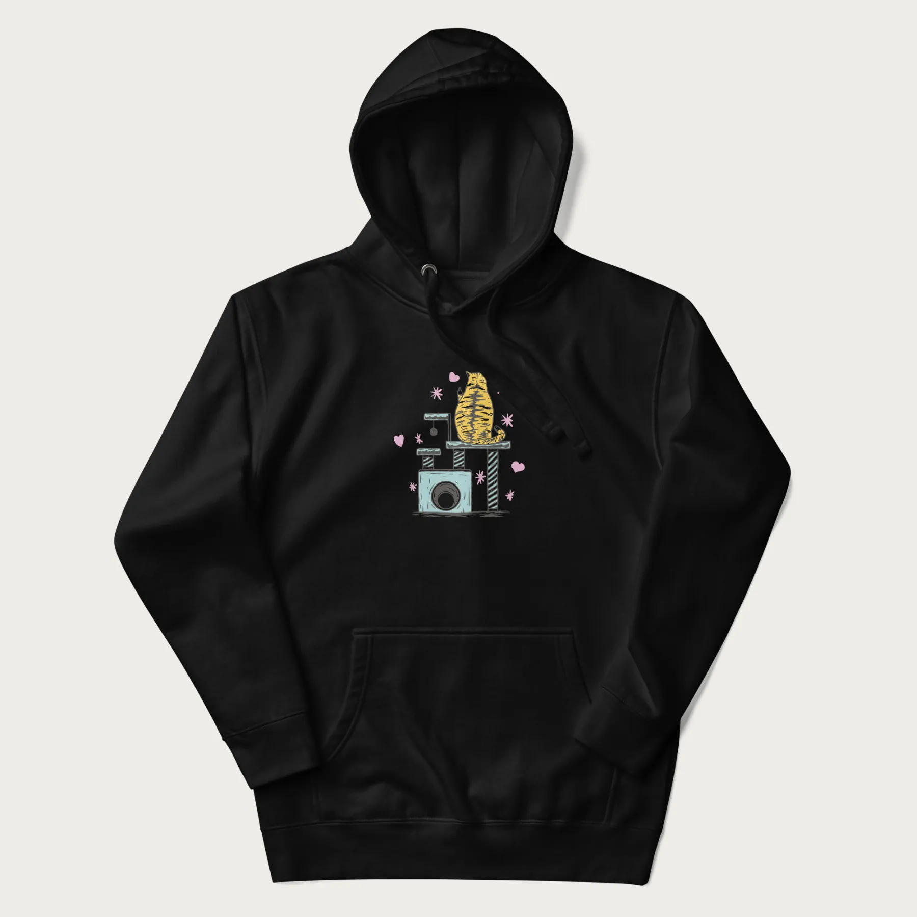 Cheeky Cat's Throne Hoodie - Image 4
