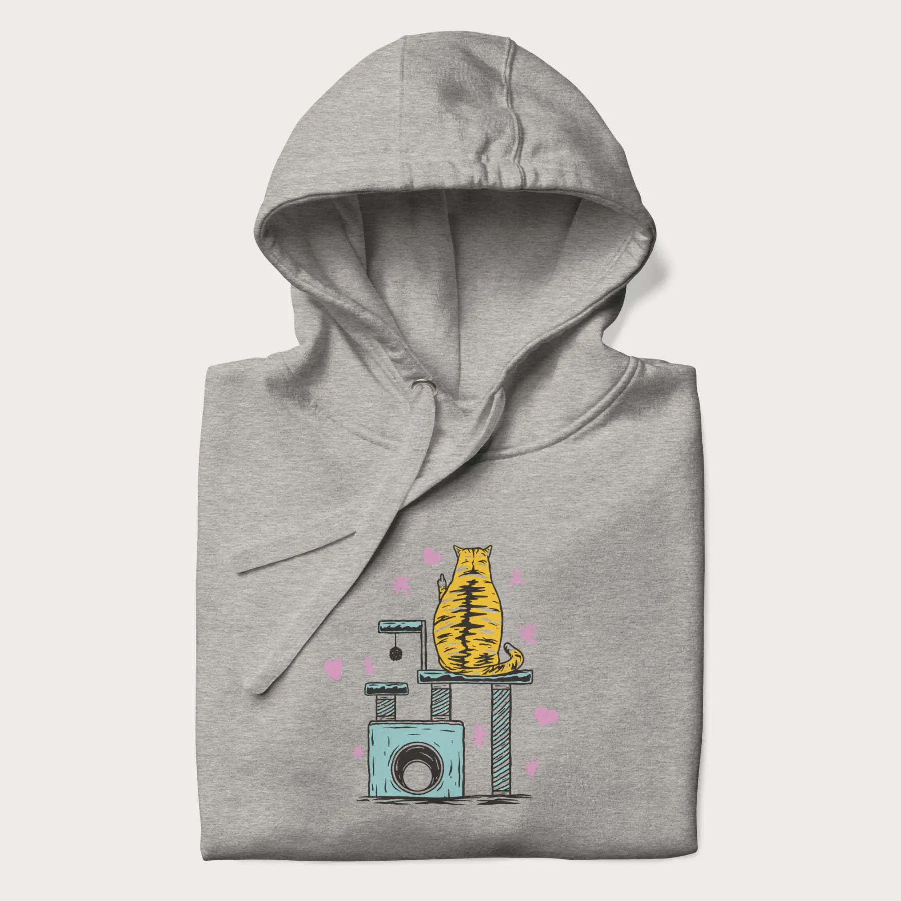 Cheeky Cat's Throne Hoodie - Image 5