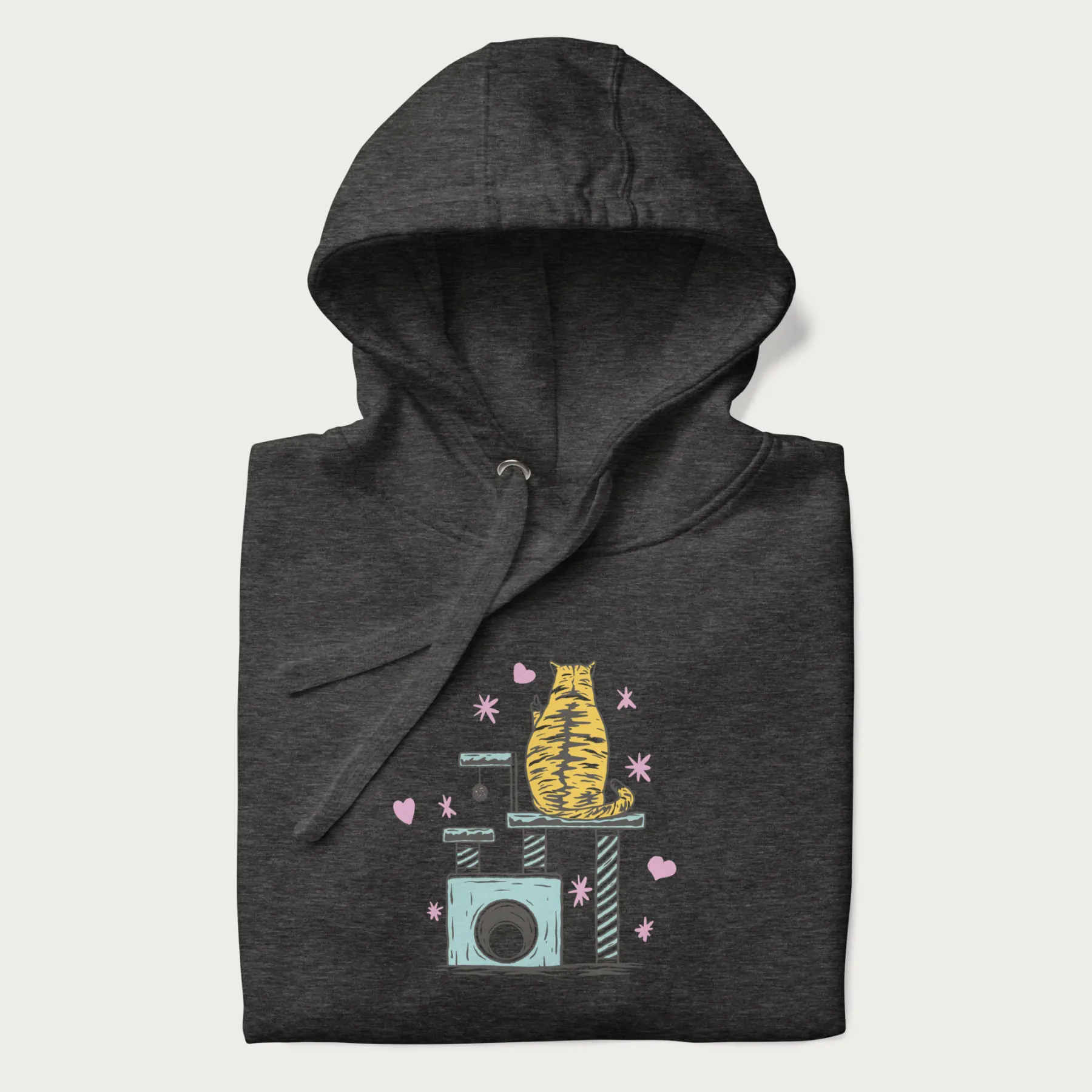 Cheeky Cat's Throne Hoodie - Image 7