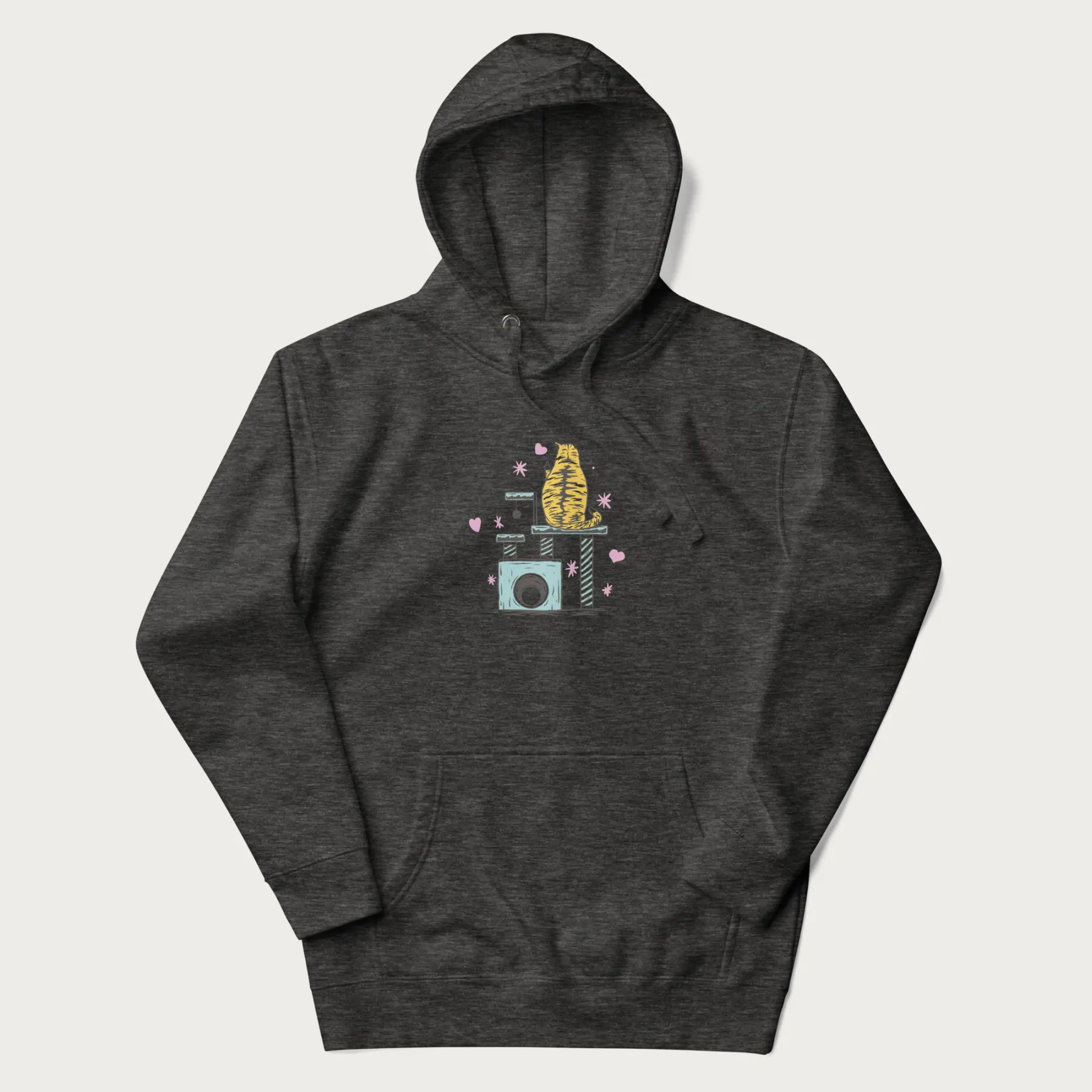Cheeky Cat's Throne Hoodie - Image 8