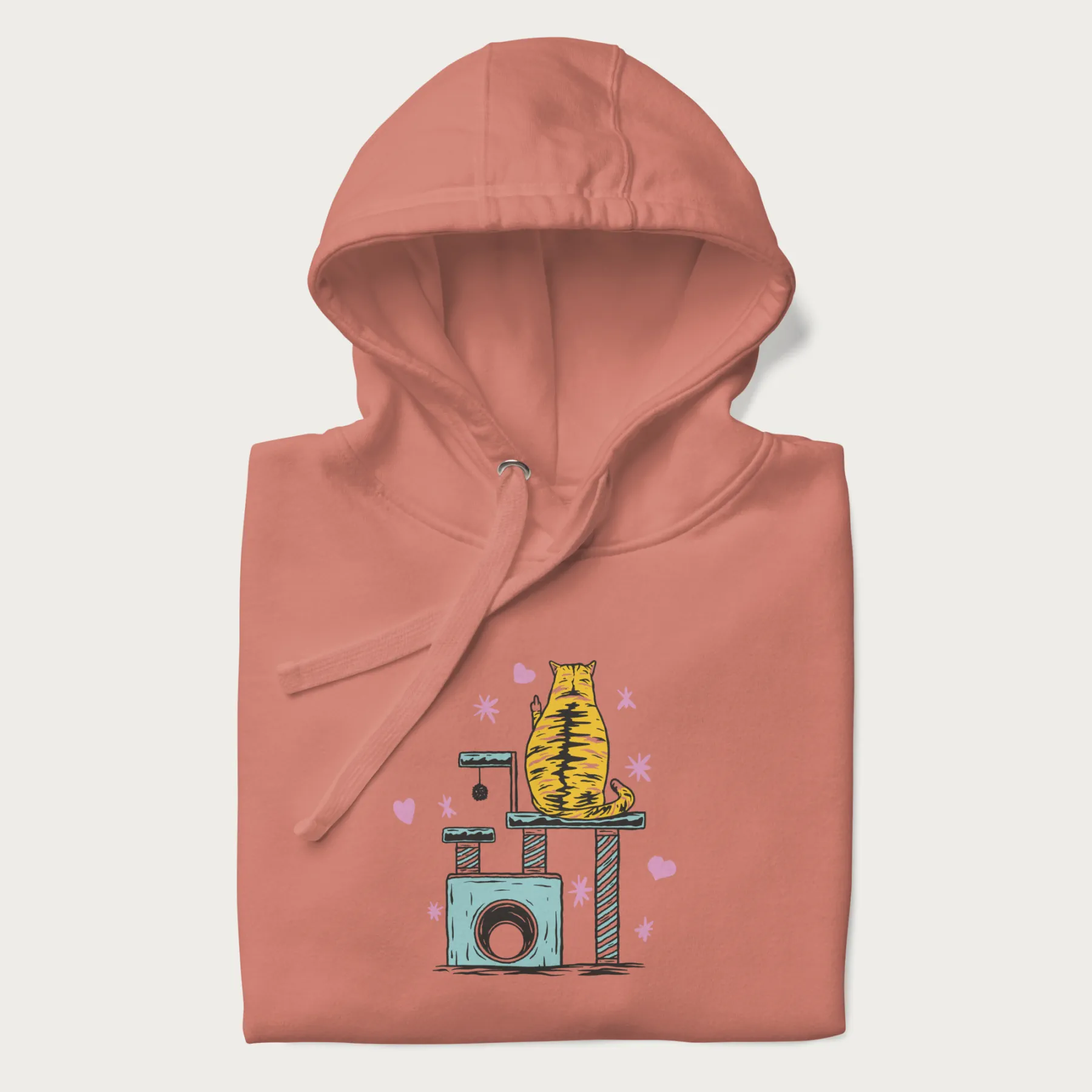 Cheeky Cat's Throne Hoodie - Image 9