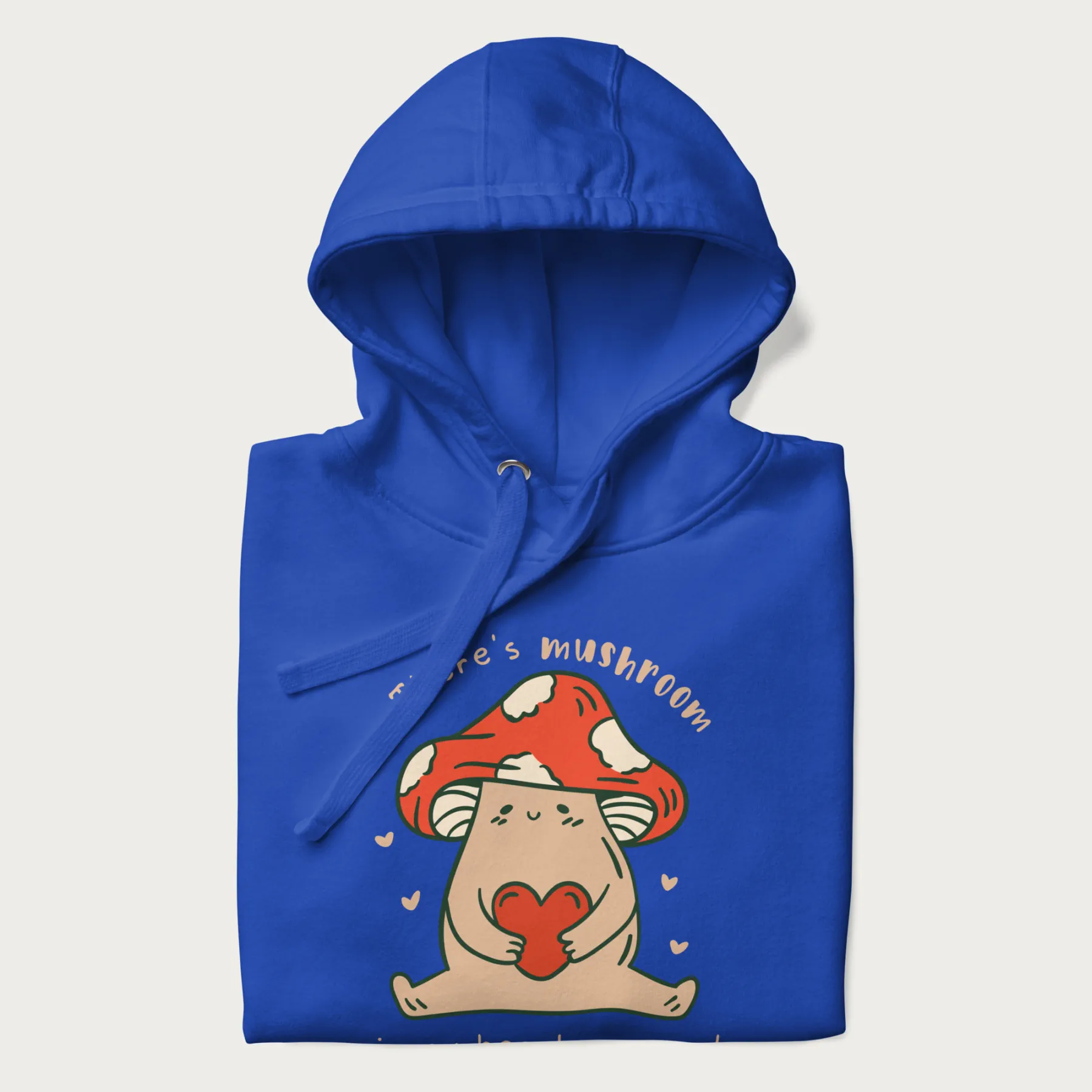 Colored There's Mushroom in My Heart for You Cute Mushroom Hoodie - Image 21