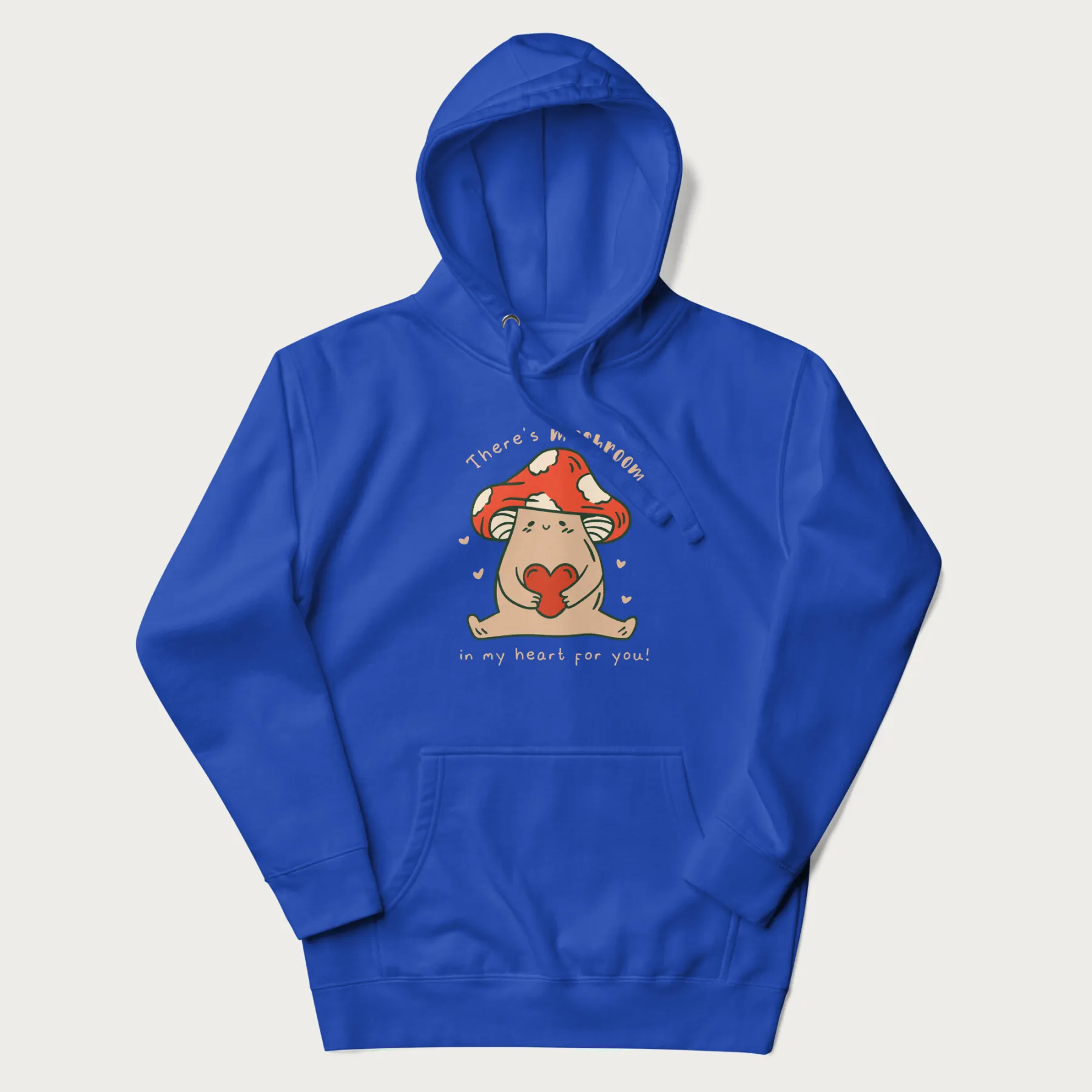 Colored There's Mushroom in My Heart for You Cute Mushroom Hoodie - Image 22