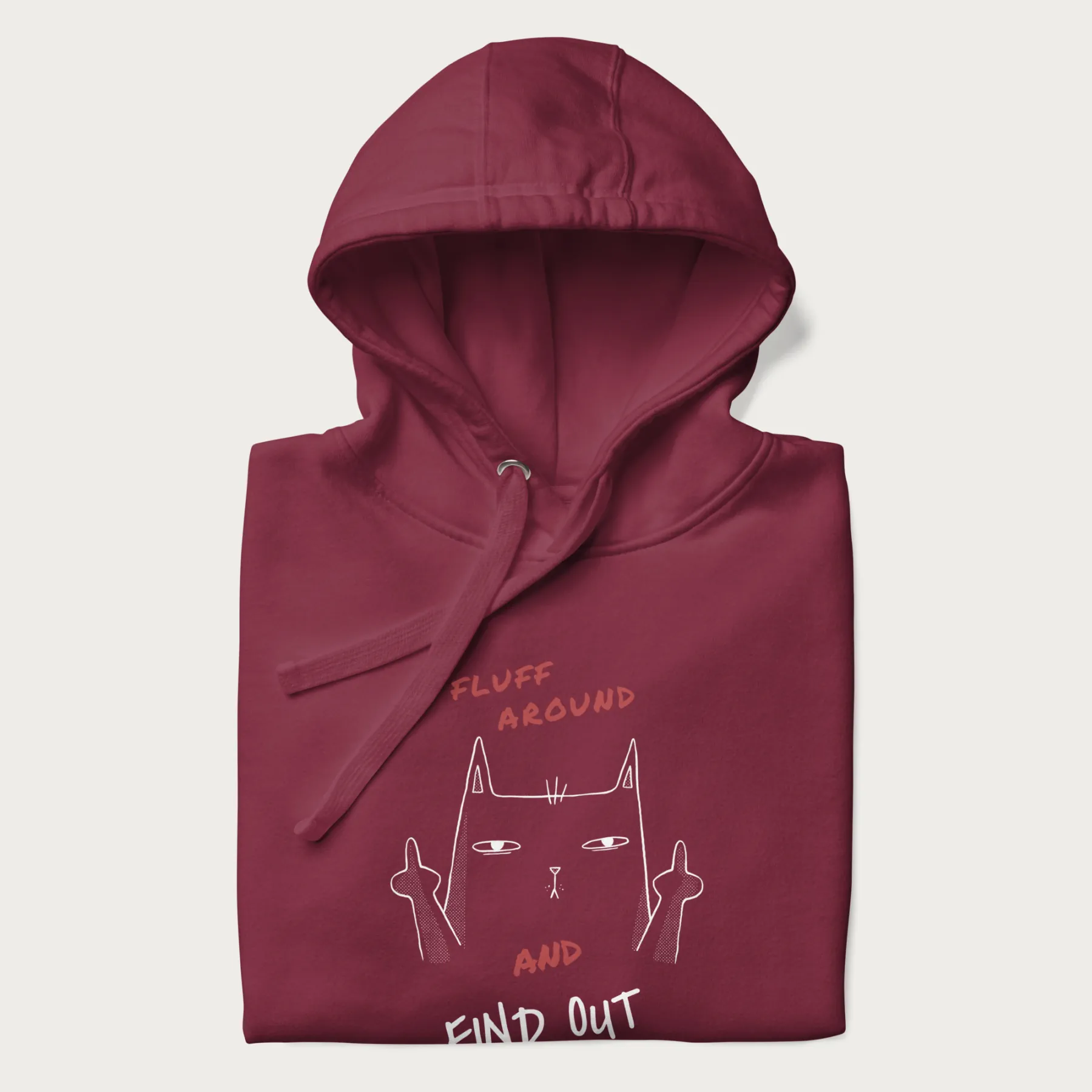 Fluff Around And Find Out Funny Cat Hoodie - Image 11