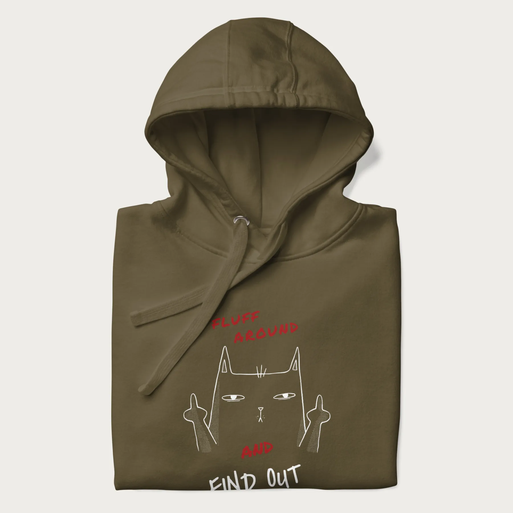 Fluff Around And Find Out Funny Cat Hoodie - Image 13