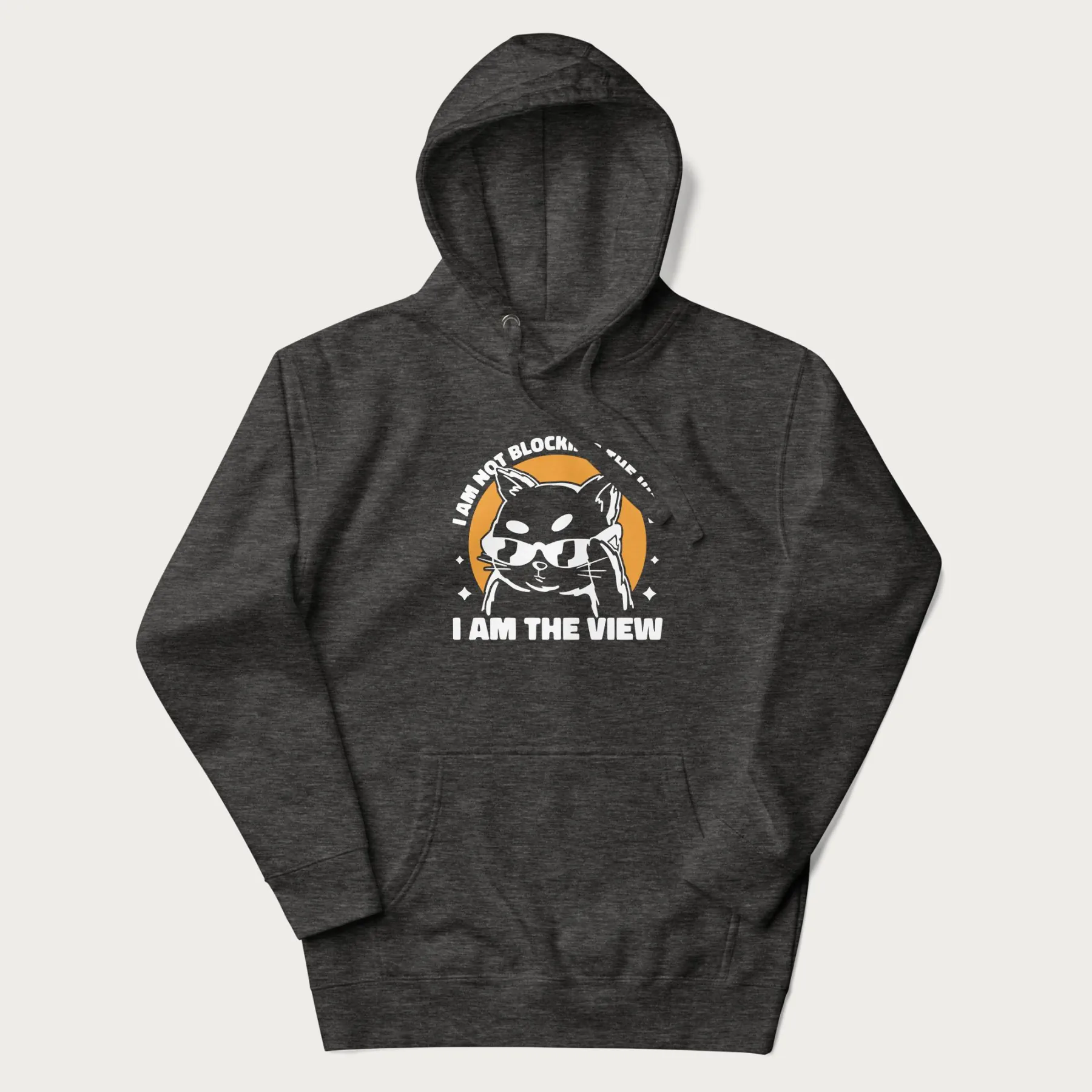 'I Am The View' Cat Hoodie - Image 12