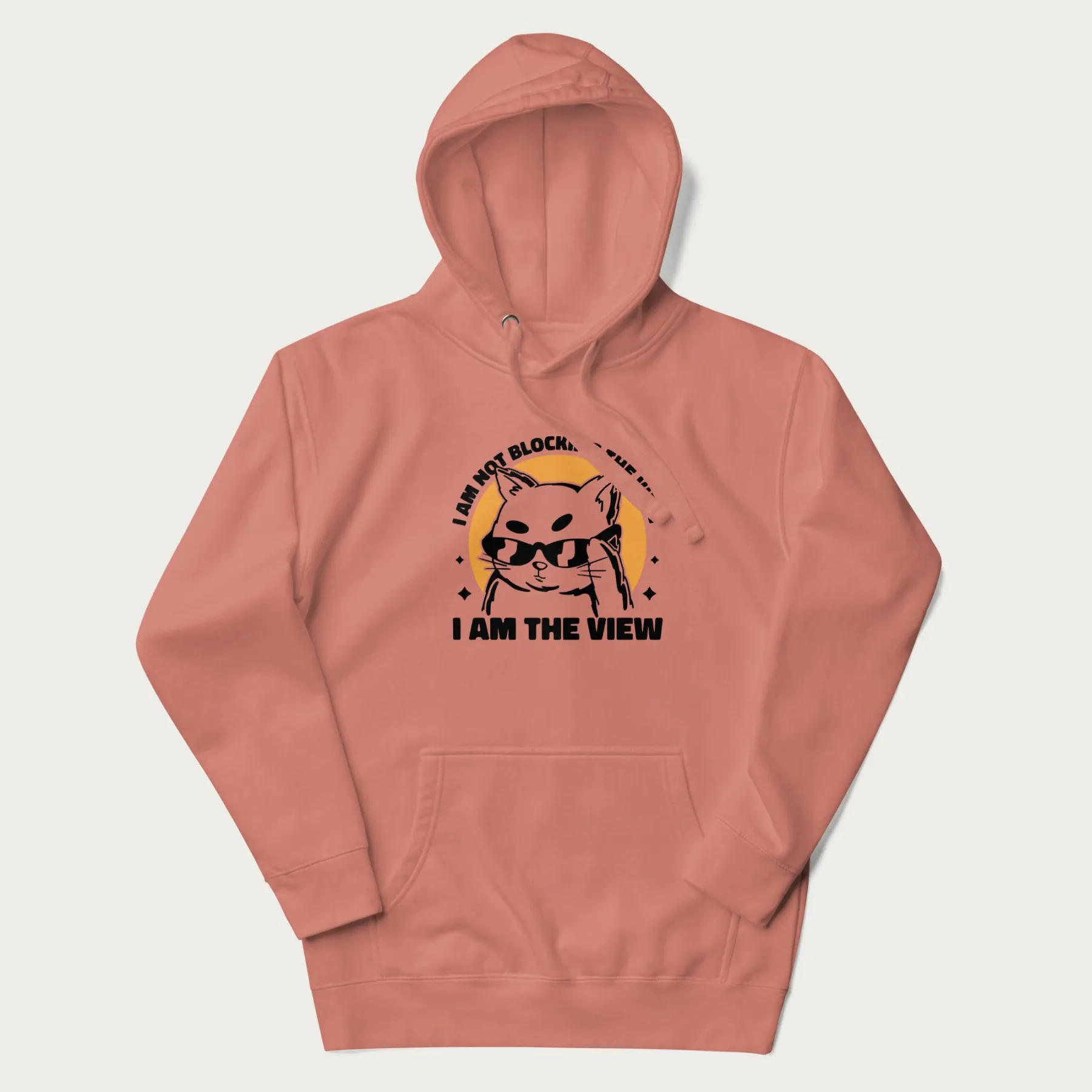'I Am The View' Cat Hoodie - Image 16