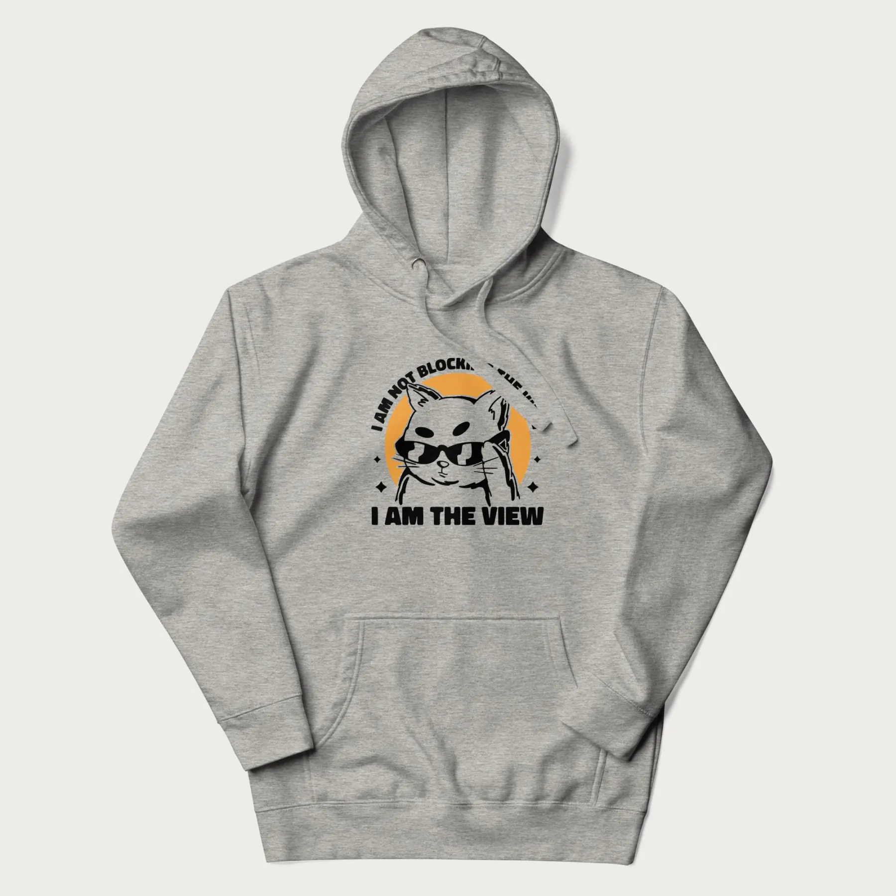 'I Am The View' Cat Hoodie - Image 18
