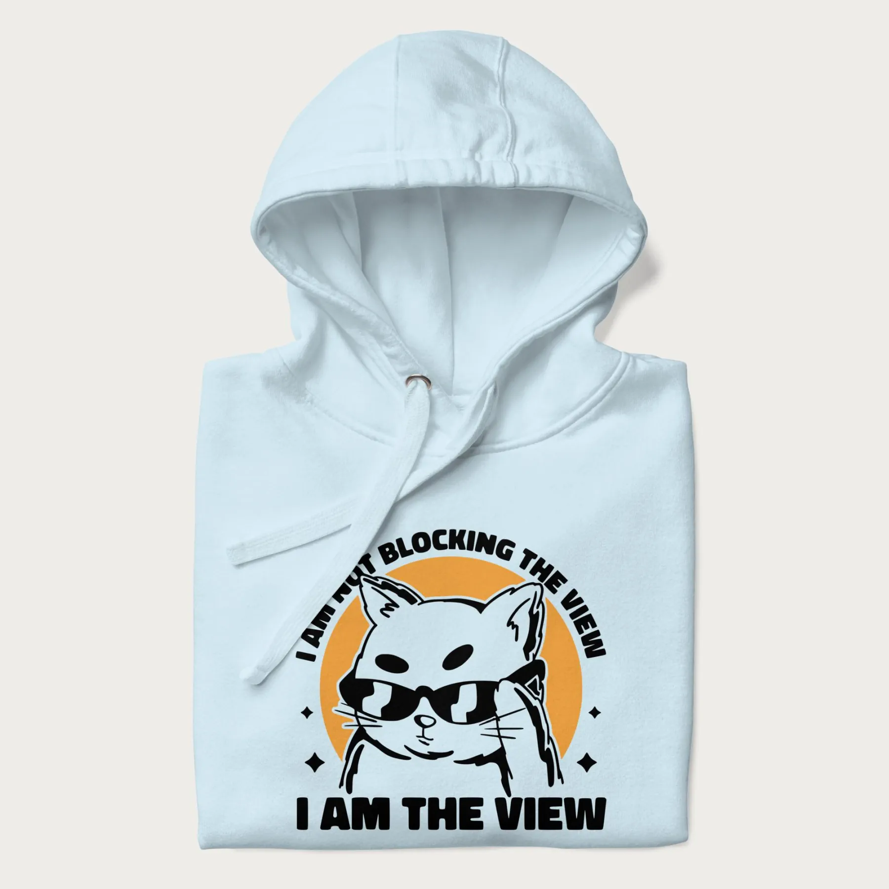 'I Am The View' Cat Hoodie - Image 19
