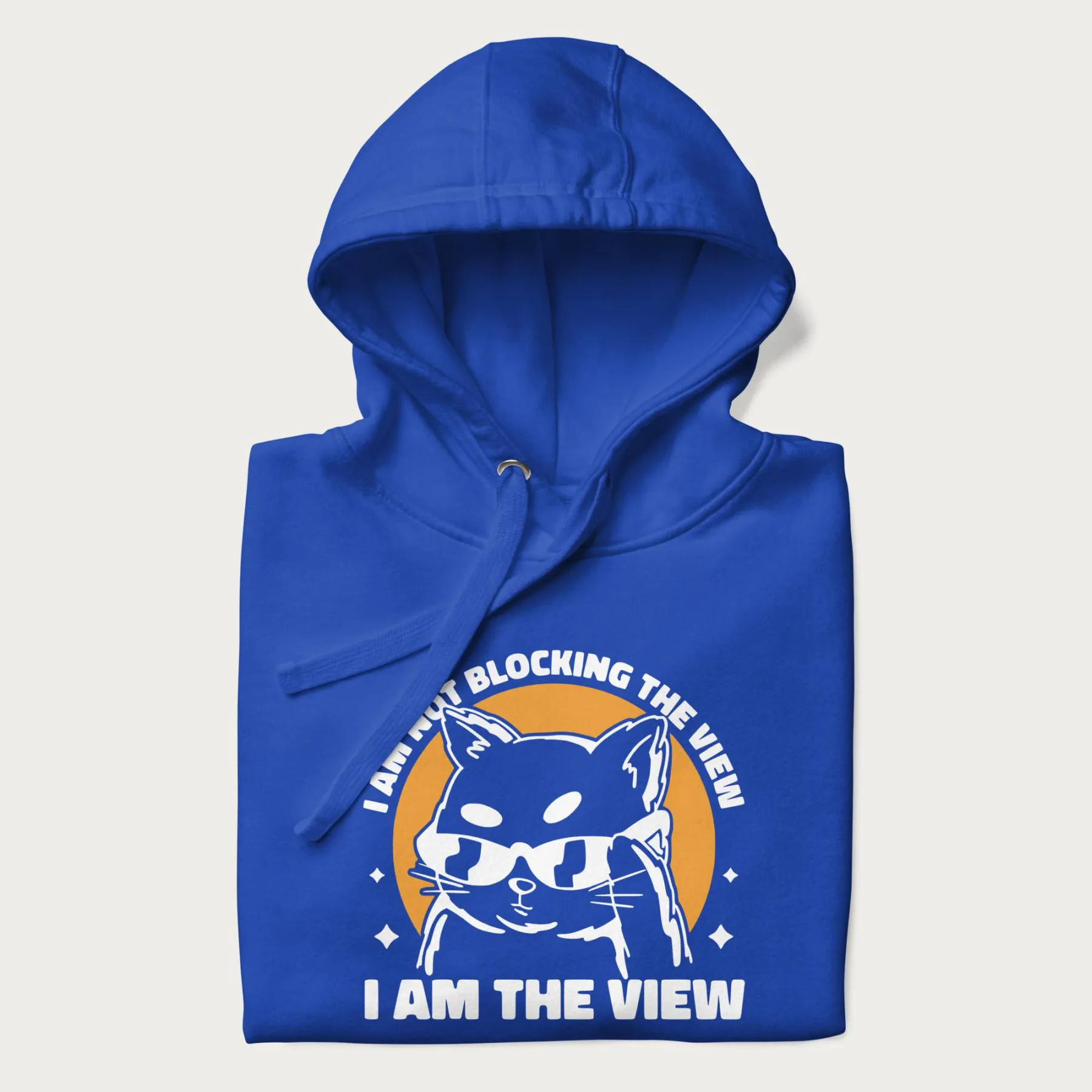 'I Am The View' Cat Hoodie - Image 21