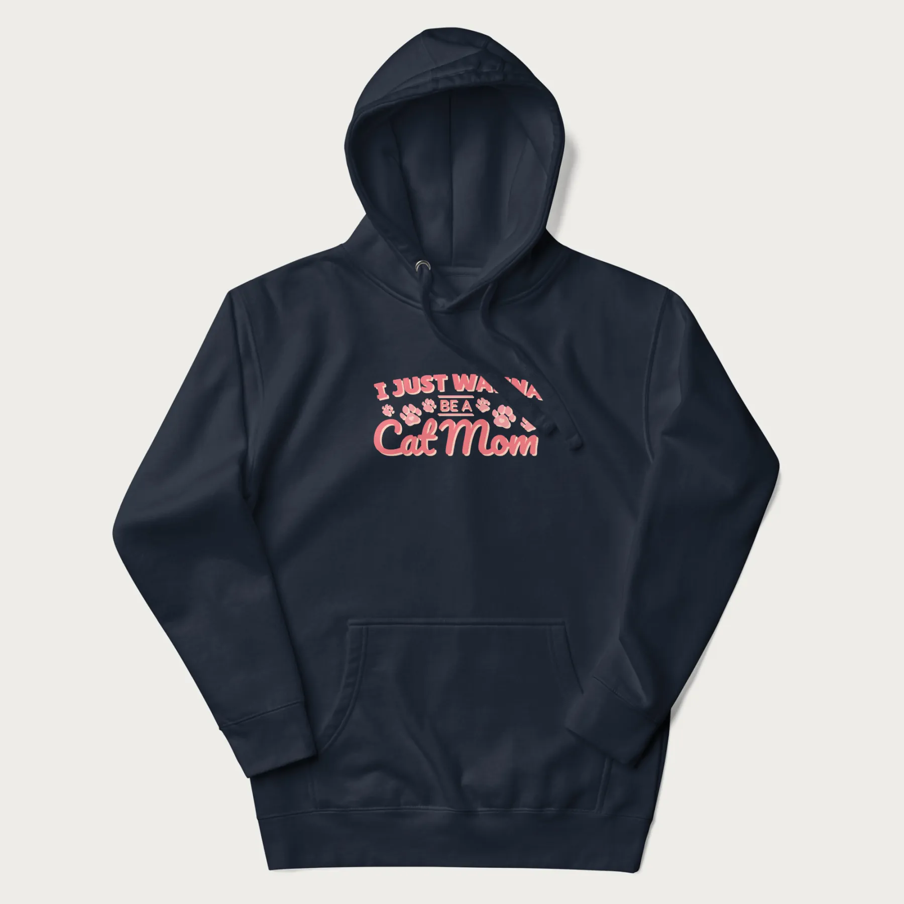 I Just Wanna Be A Cat Mom Hoodie - Image 16