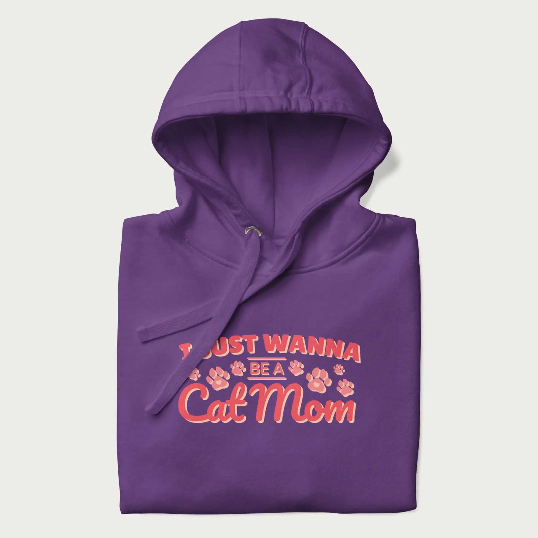 I Just Wanna Be A Cat Mom Hoodie - Image 17