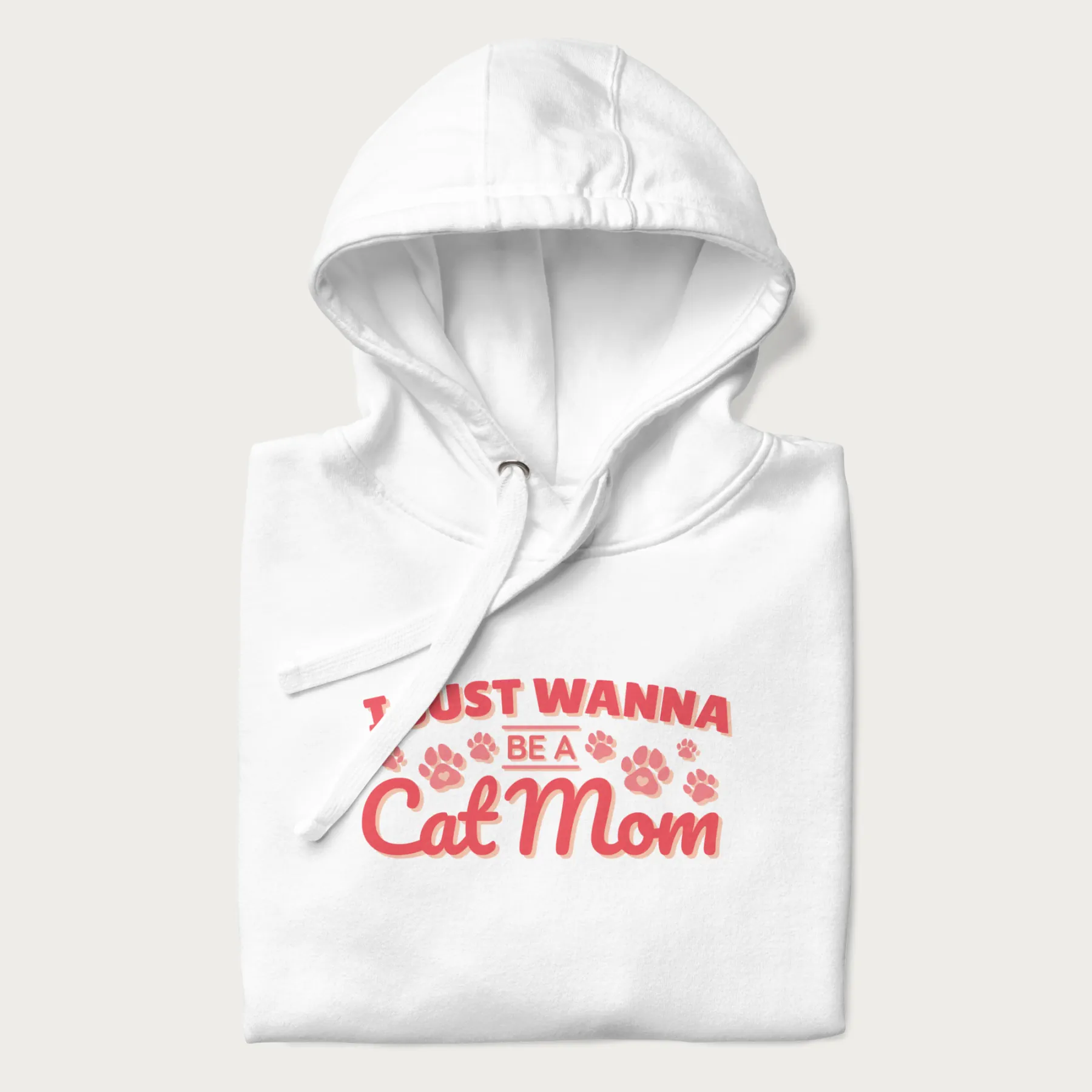 I Just Wanna Be A Cat Mom Hoodie - Image 23