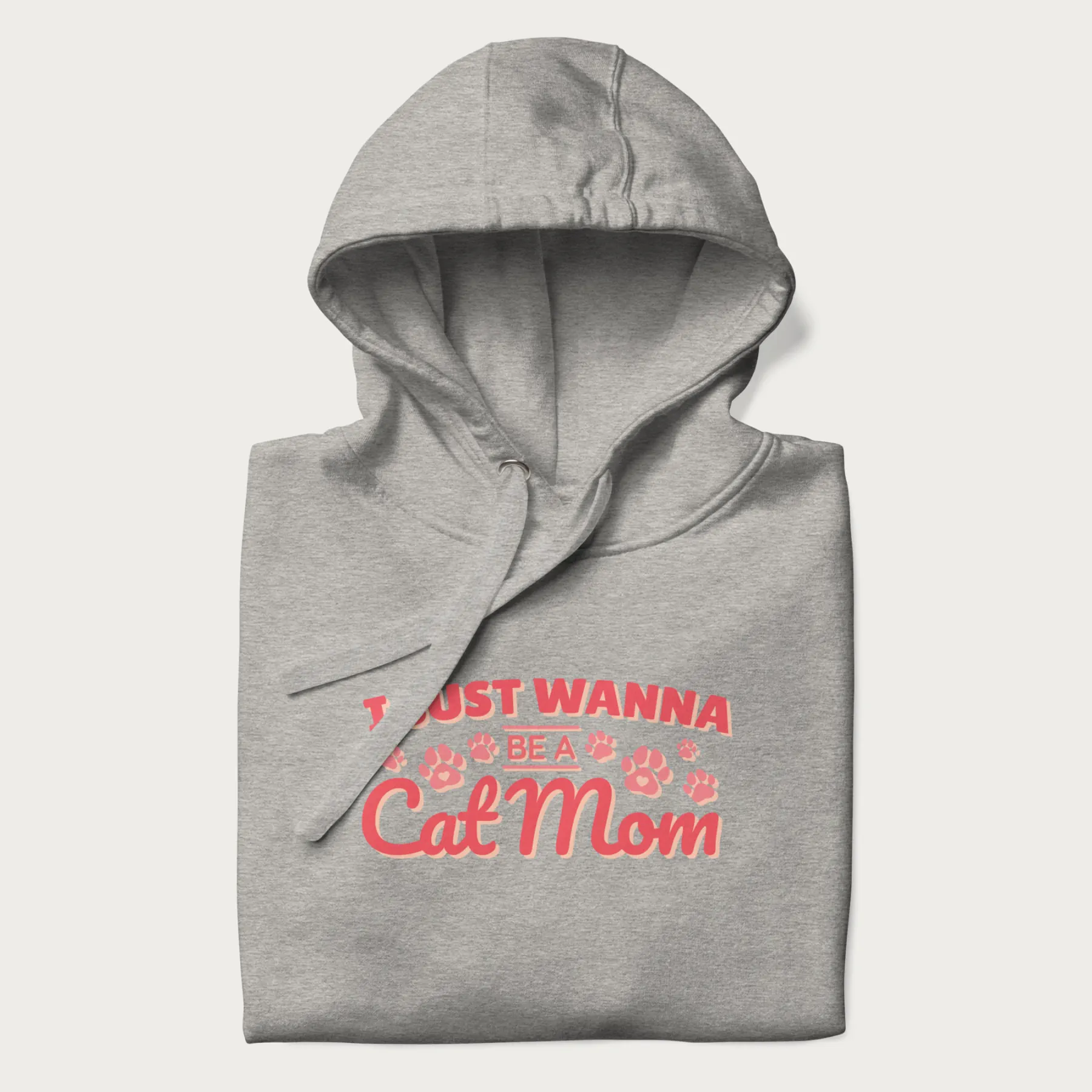 I Just Wanna Be A Cat Mom Hoodie - Image 3