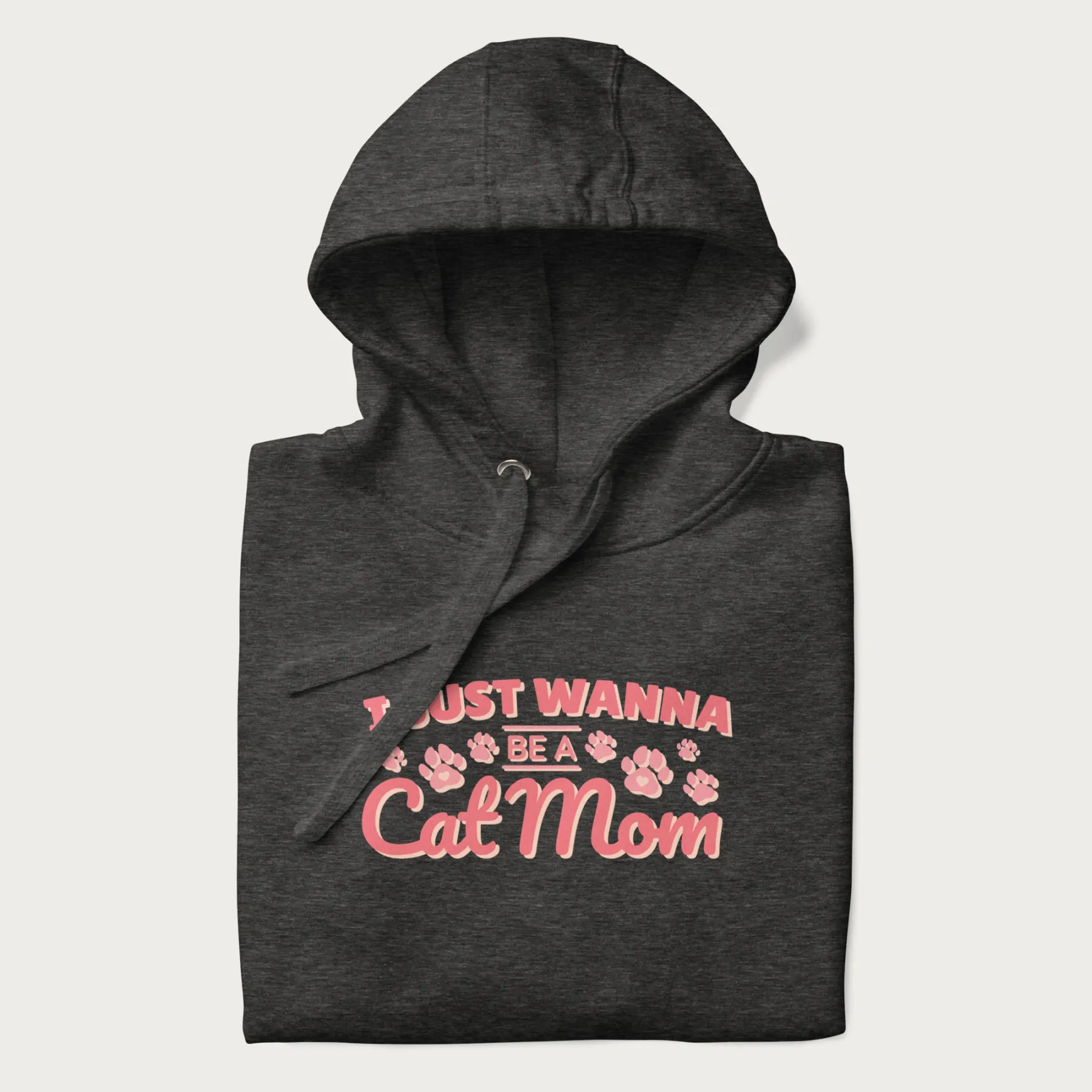 I Just Wanna Be A Cat Mom Hoodie - Image 5