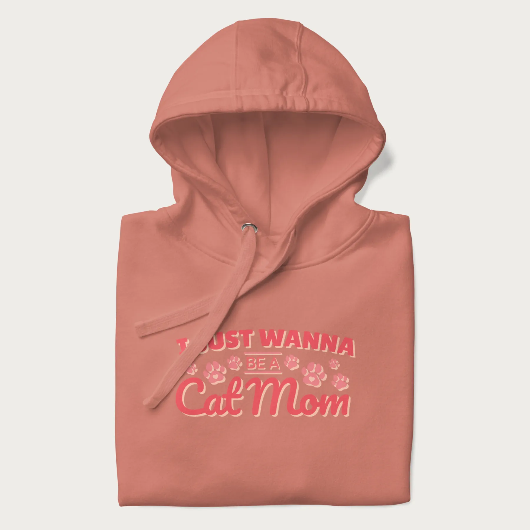 I Just Wanna Be A Cat Mom Hoodie - Image 7