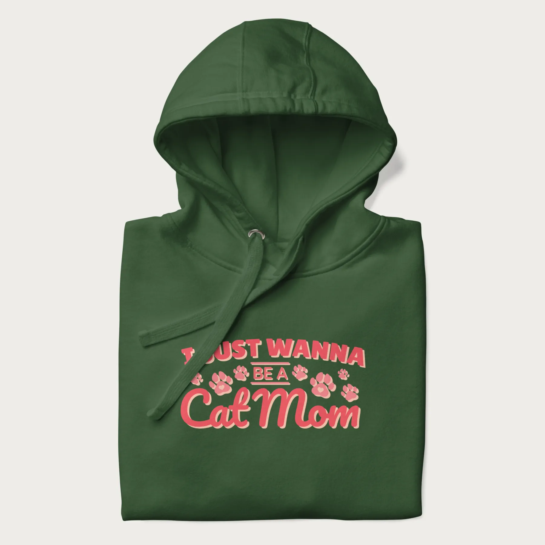 I Just Wanna Be A Cat Mom Hoodie - Image 9