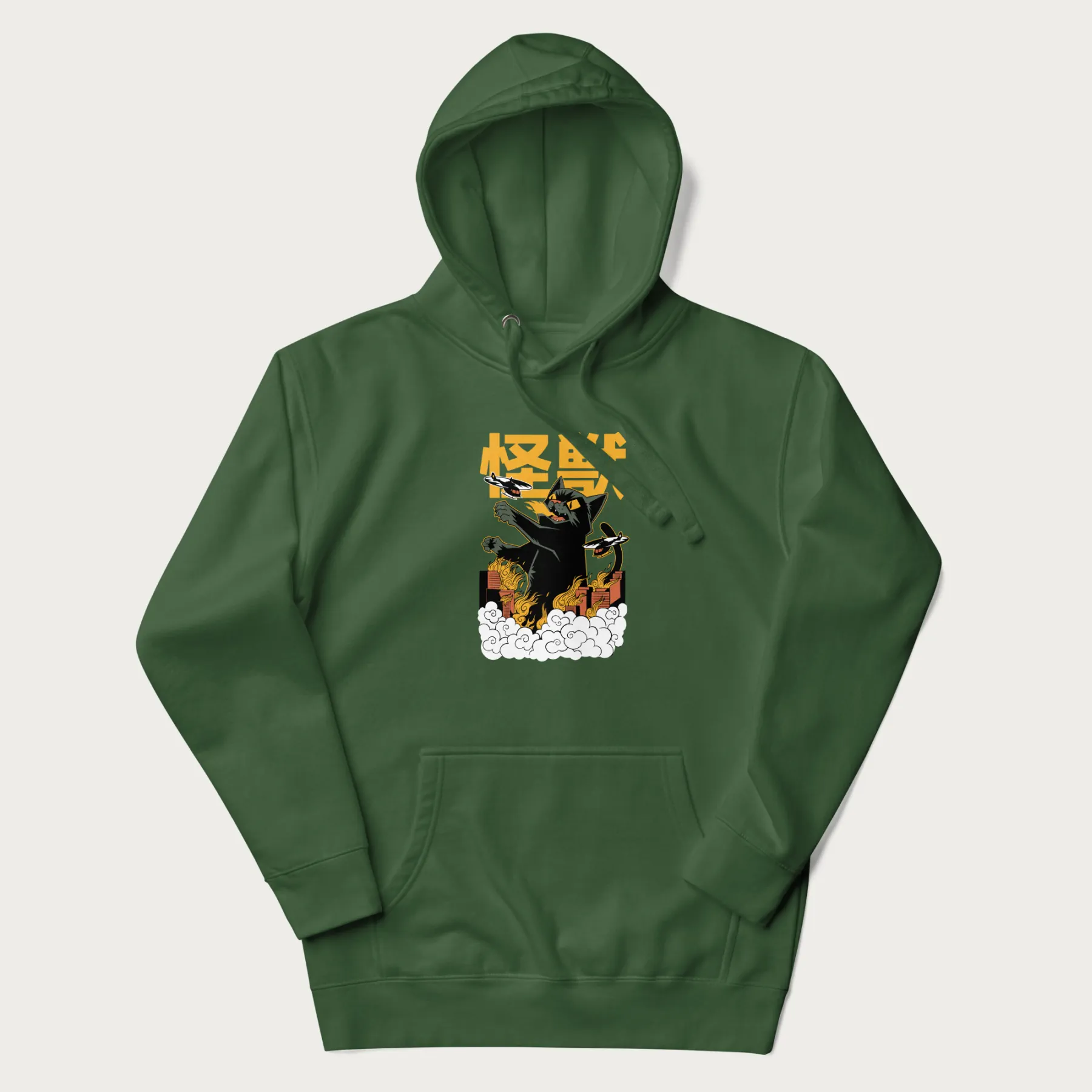 Kaiju Cat Hoodie - Image 10