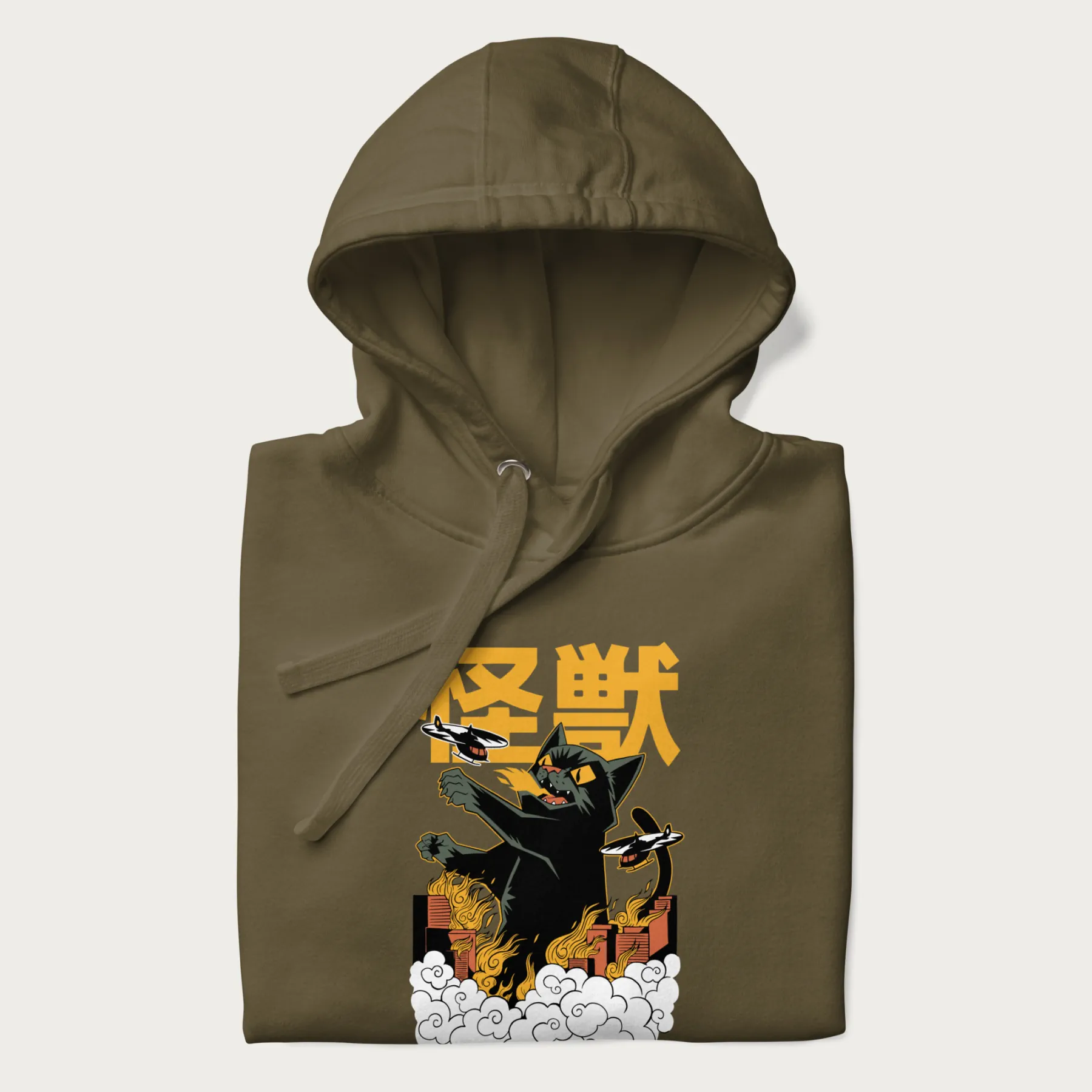 Kaiju Cat Hoodie - Image 13