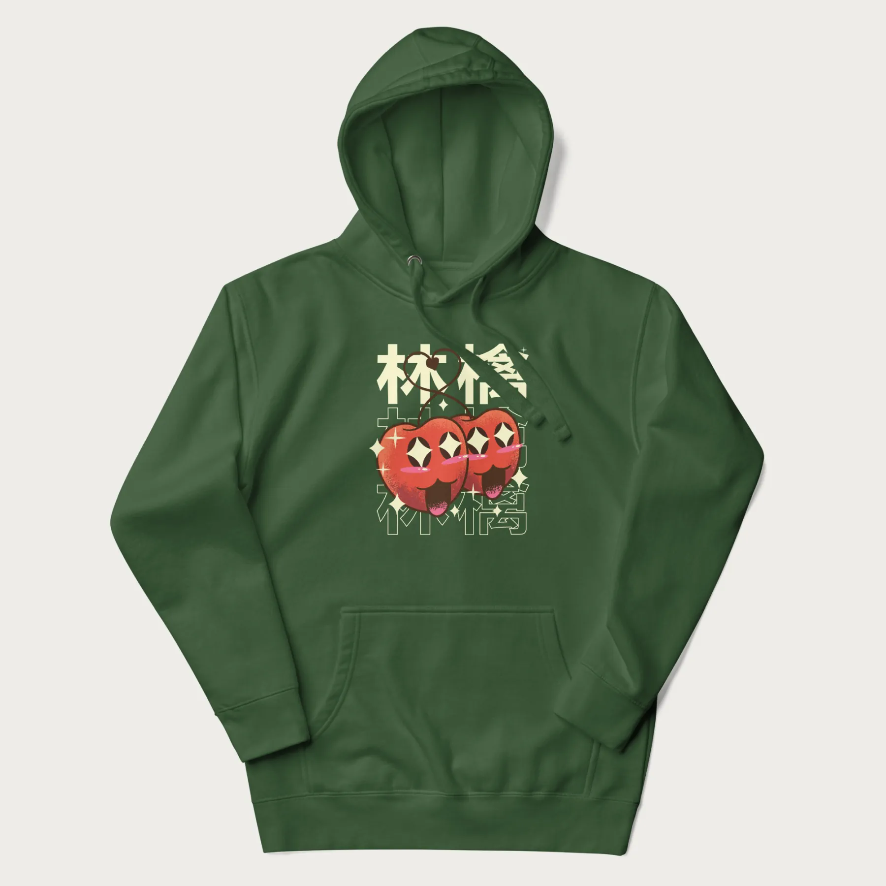 Kawaii Apples Japanese Hoodie - Image 8